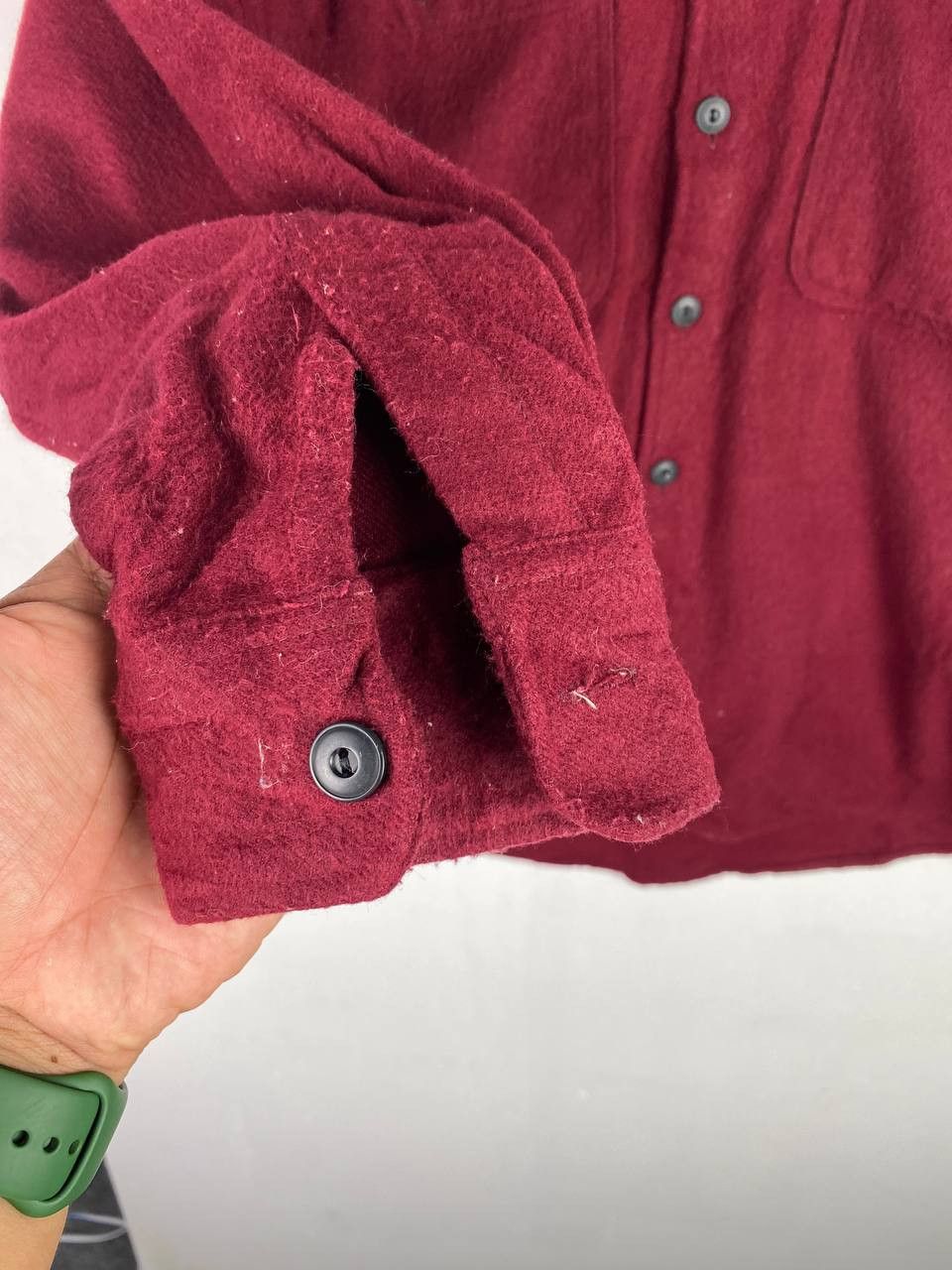 Japanese Brand vintage japanese brand wool shirt nice design Size US M / EU 48-50 / 2 - 4 Thumbnail