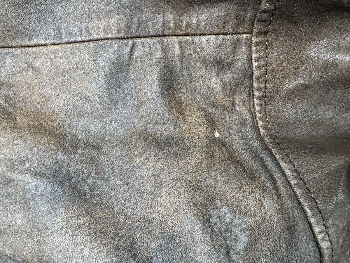 Other Vintage Leather Flight Jacket Patched Iconic Military Style Size US L / EU 52-54 / 3 - 10 Thumbnail