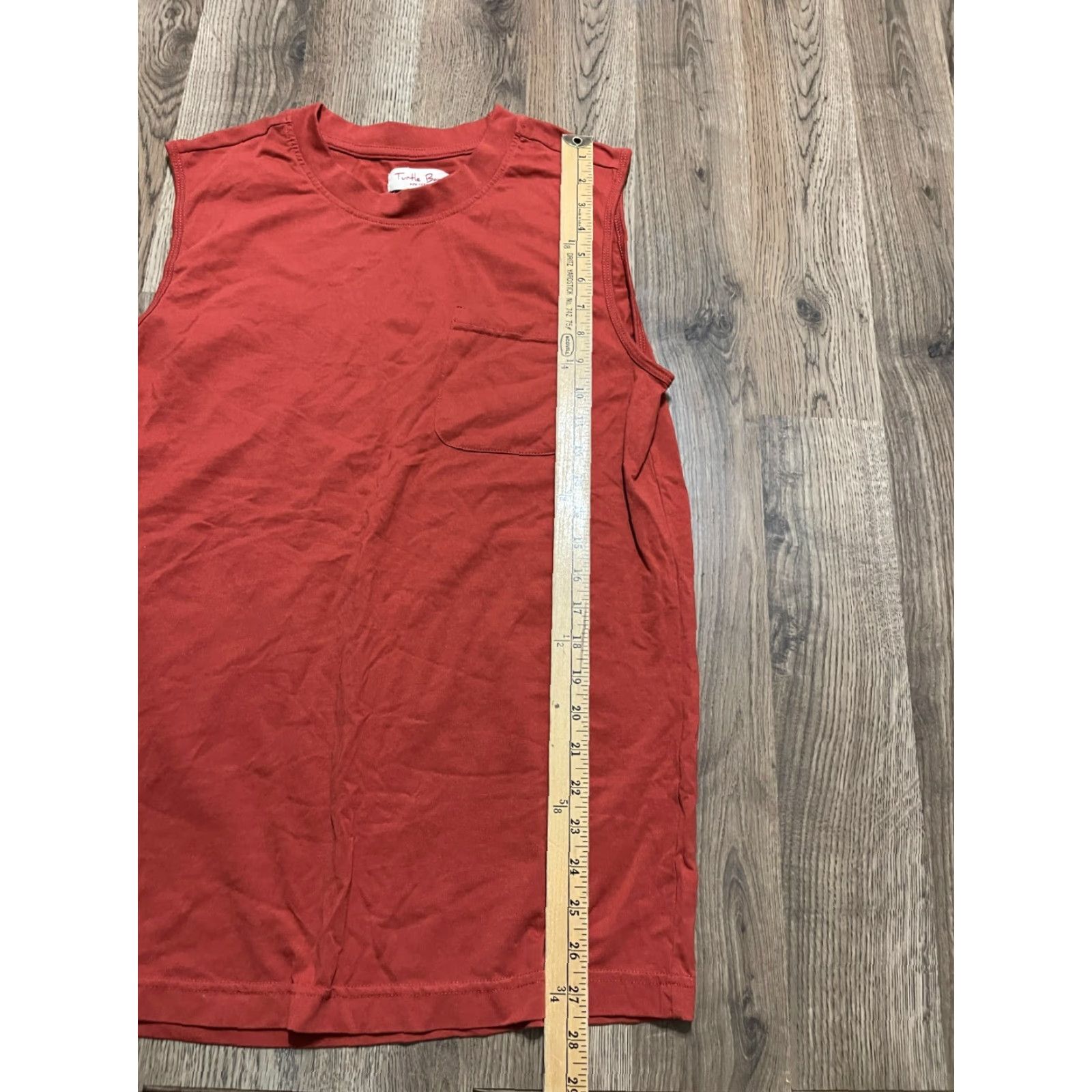 Sea New York Turtle Bay New York Shirt Mens Size M Orange Pullover Sleeveless T-Shirt Size US M / EU 48-50 / 2 - 4 Thumbnail