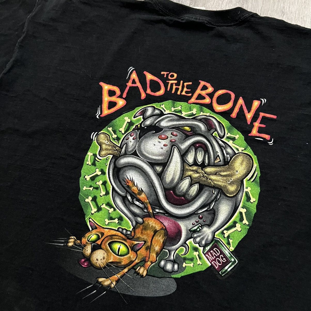 Fruit Of The Loom × Vintage George Thorogood And The Destroyers Bad To The Bone Band Tee Size US XXL / EU 58 / 5 - 4 Thumbnail