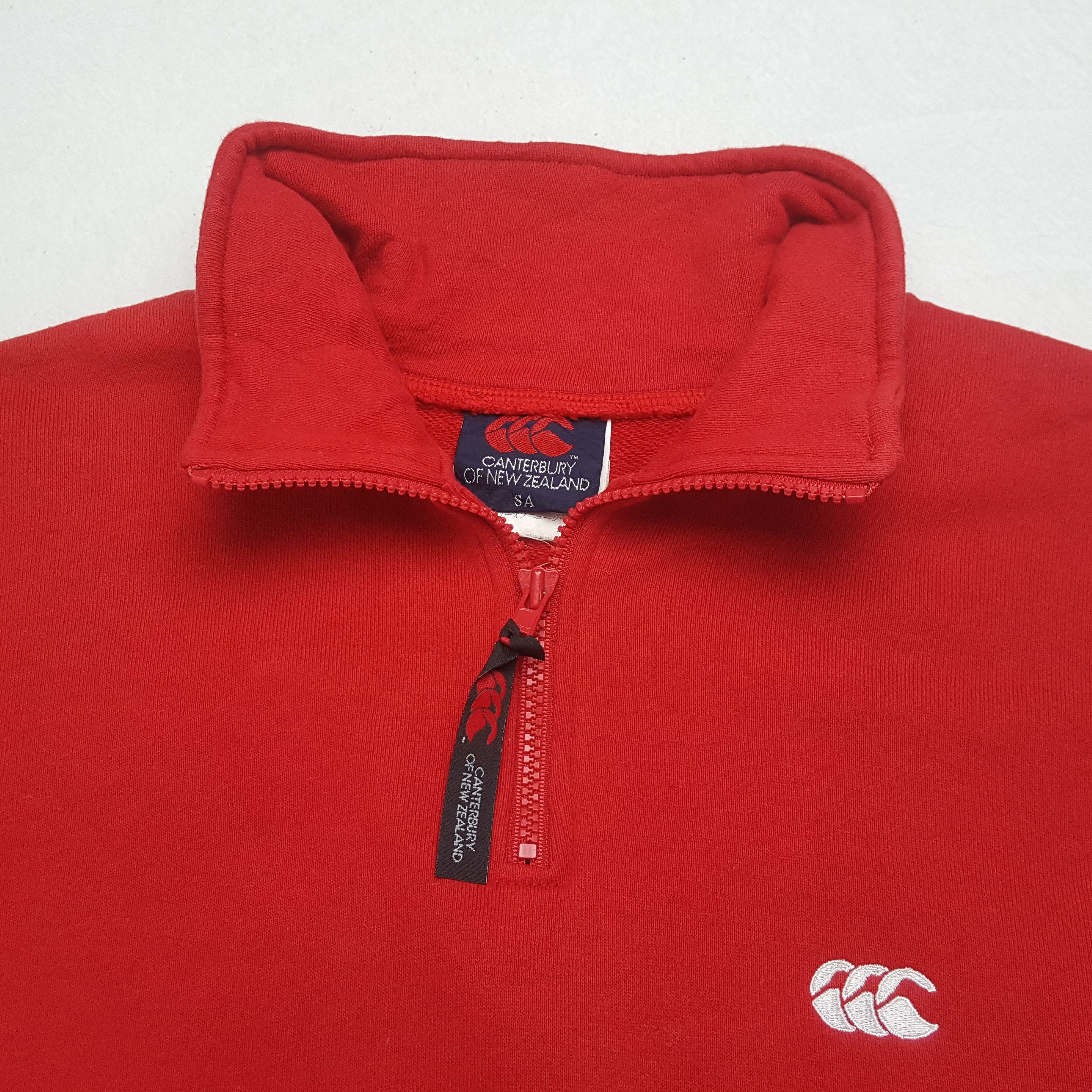 Canterbury of New Zealand × Vintage Canterbury Of New Zealand Half Zipper Sweatshirt Size US M / EU 48-50 / 2 - 4 Thumbnail