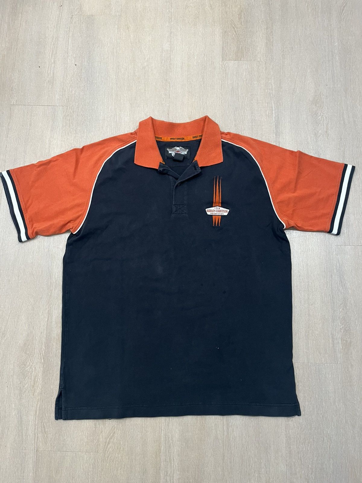 Harley Davidson Harley Davidson Polo Large Size US L / EU 52-54 / 3 - 1 Thumbnail