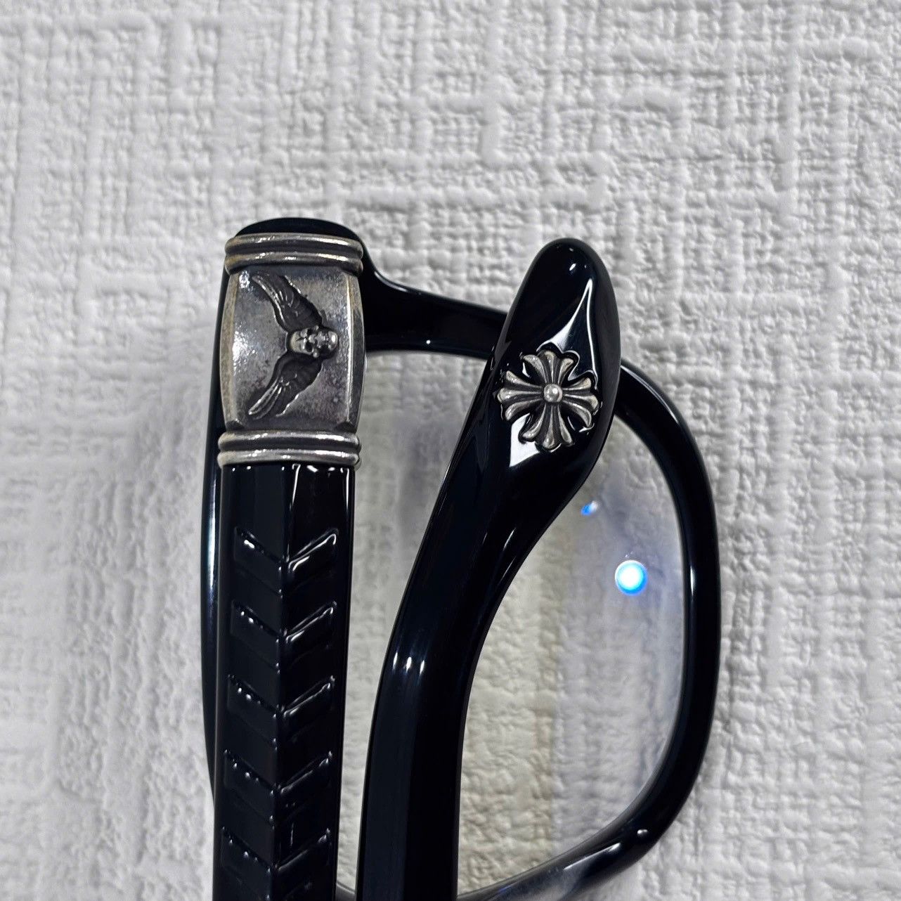 Chrome Hearts CHROME HEARTS WELL HELL YEAH BLACK Size ONE SIZE - 4 Thumbnail