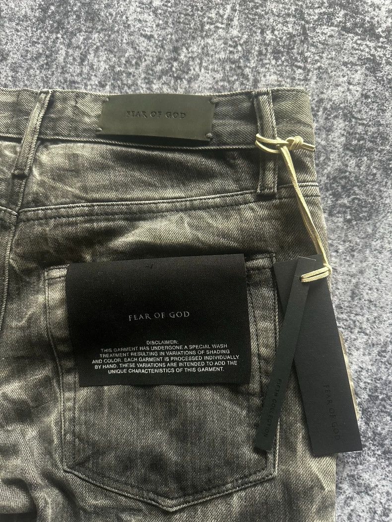 Fear of God Fear of God Black water ripples Size US 29 - 7 Thumbnail