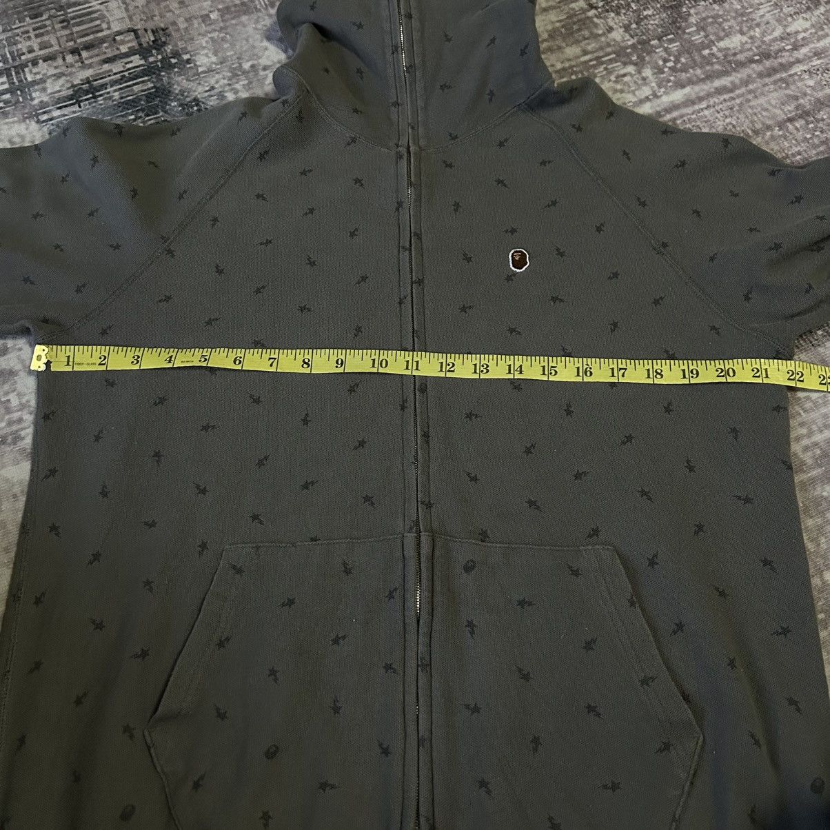 Bape Vintage Bapesta FullZip Monogram Hoodie Size US M / EU 48-50 / 2 - 14 Thumbnail