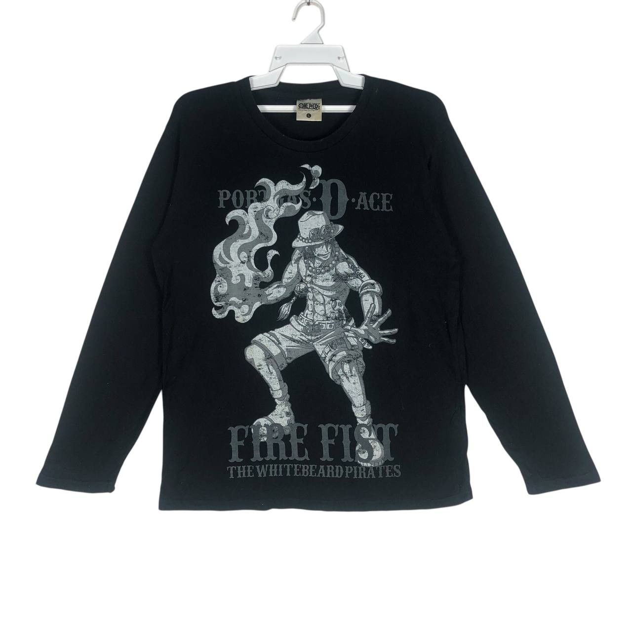 One Piece Vintage One Piece Long Sleeve T-Shirt Size US L / EU 52-54 / 3 - 1 Thumbnail