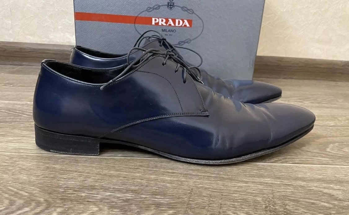 Prada Prada size 12 US dark blue Size US 12 / EU 45 - 9 Thumbnail