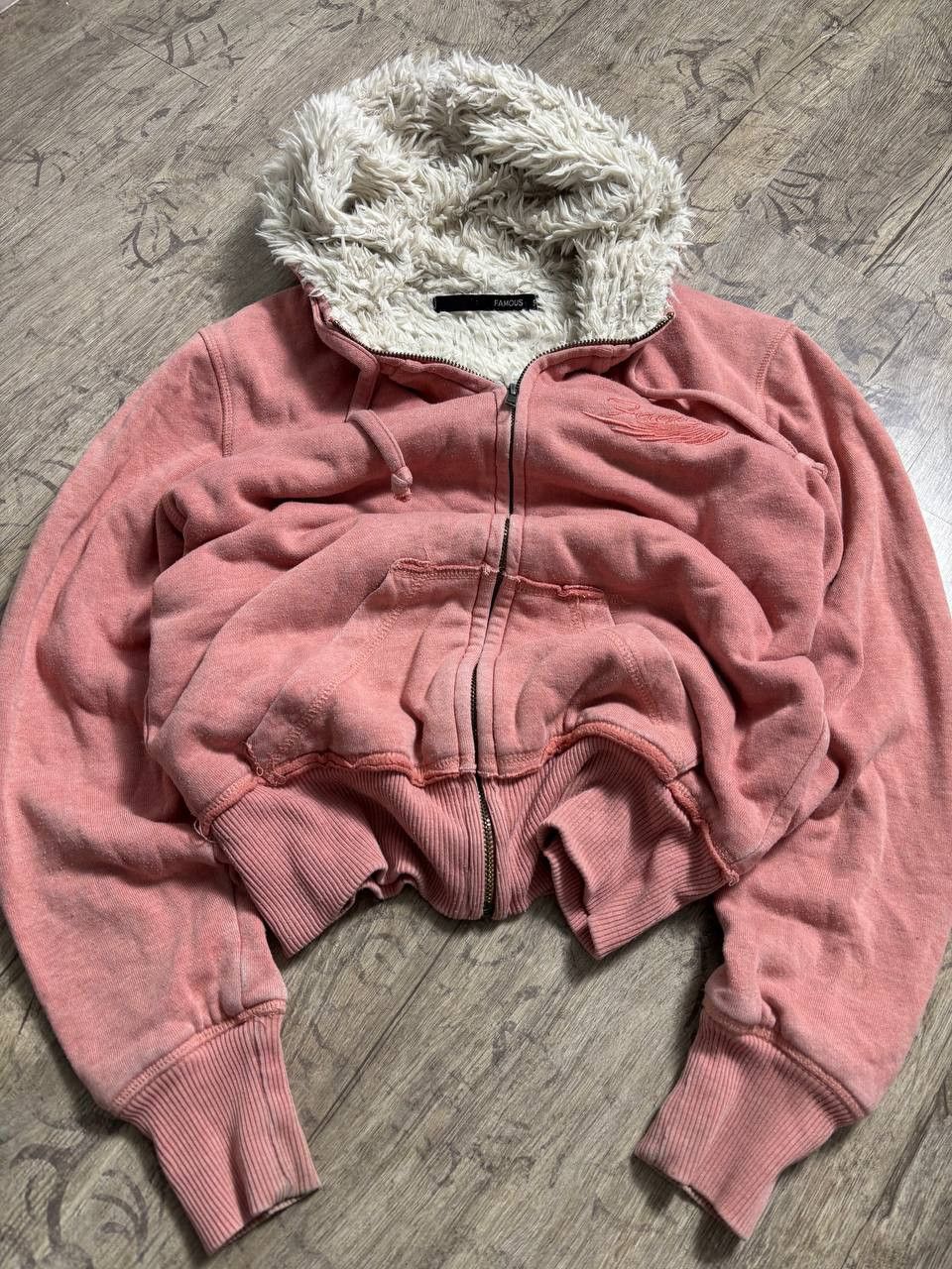 Japanese Brand Avant Garde FUR y2K Japan Fade Bomber Size US S / EU 44-46 / 1 - 2 Thumbnail