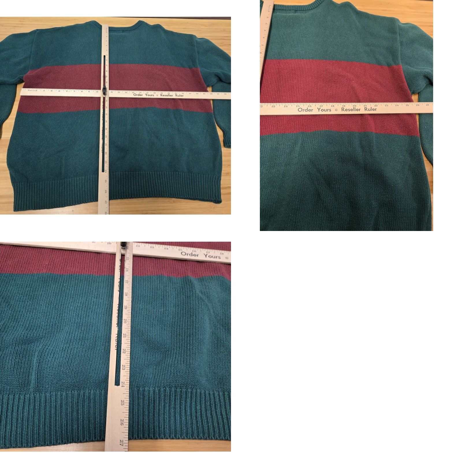 Vintage VINTAGE Cypress Links Knit Sweater Men 2XL Green Crew Neck Pullover All Seasons Golf Casual Formal Workwear Men's Everyday Sweater 90s? Size US XXL / EU 58 / 5 - 8 Thumbnail