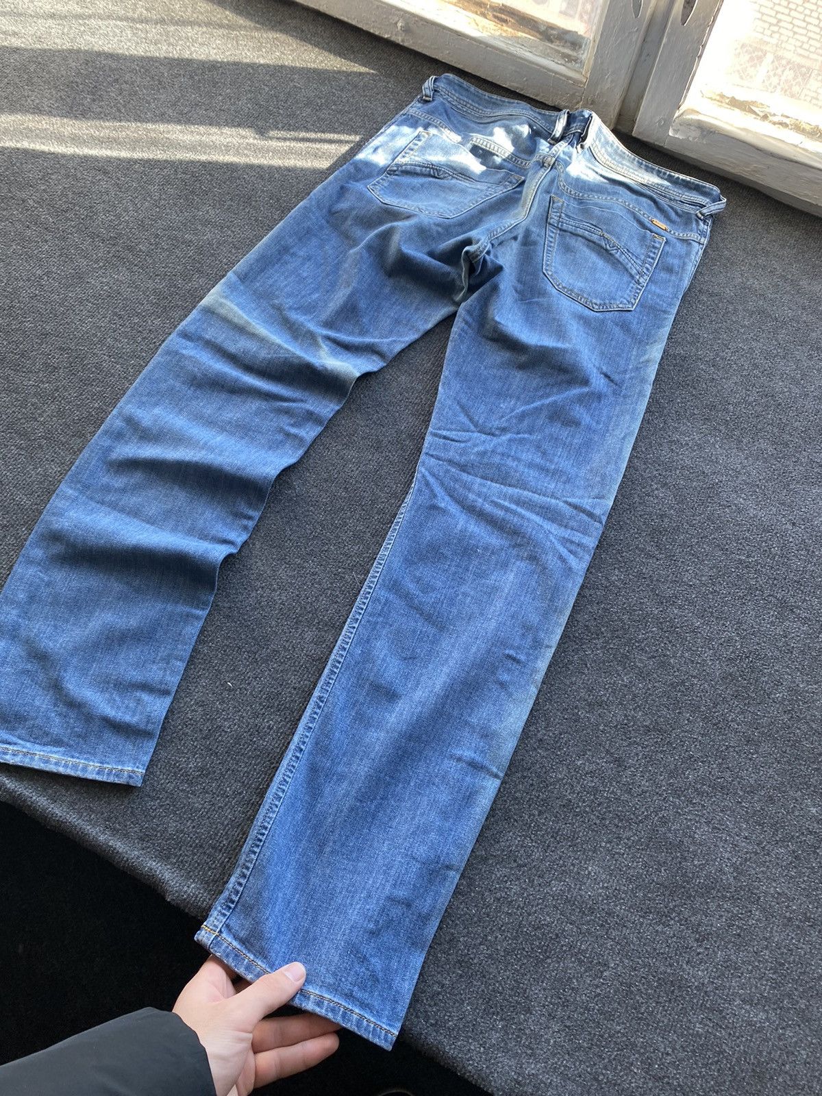 Diesel 🔥Diesel Opium Punk Iakop Regular Slim Tapered Jeans gothic Size US 34 / EU 50 - 3 Thumbnail