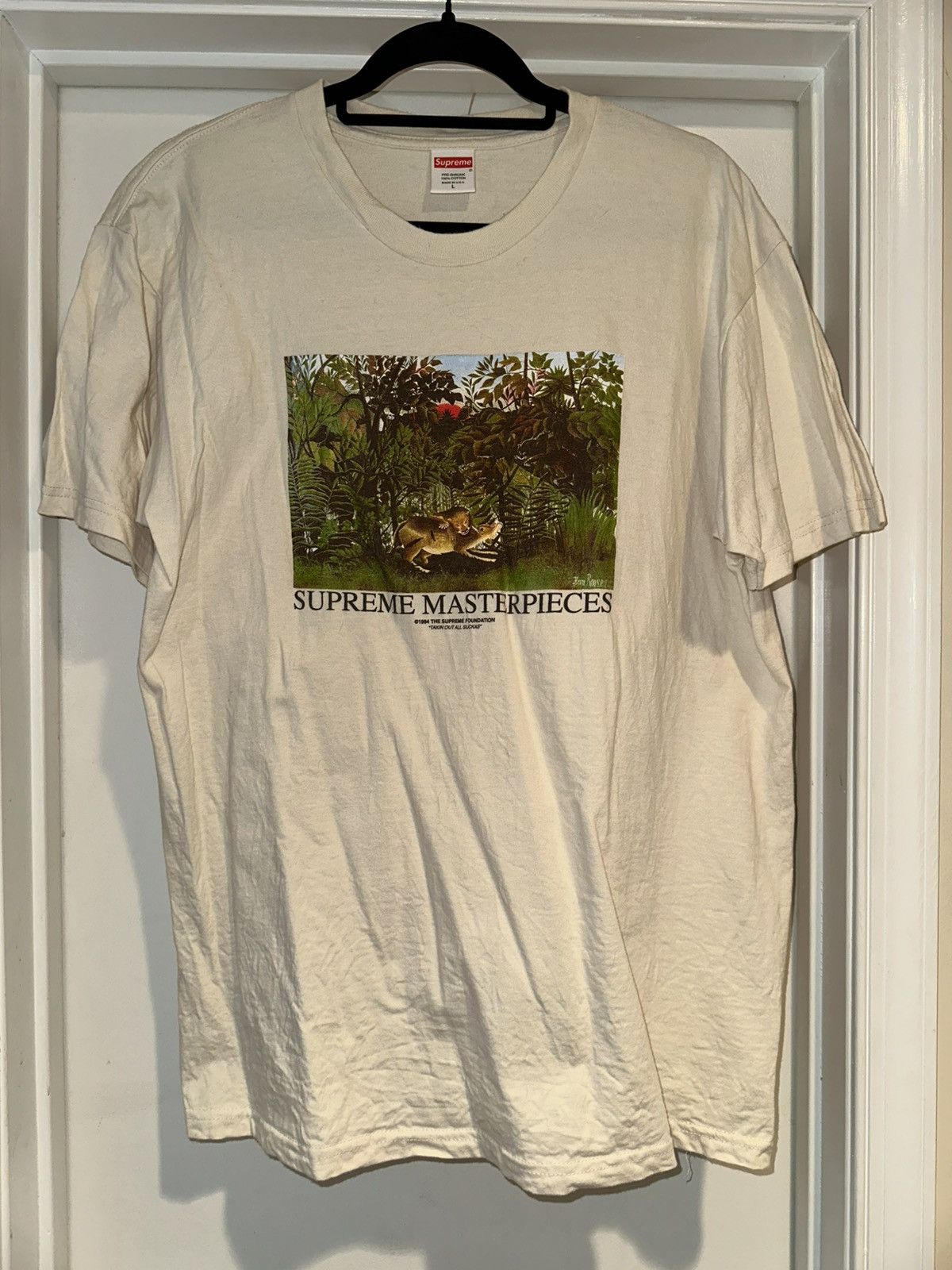 Supreme Supreme Masterpieces Tee Size US L / EU 52-54 / 3 - 2 Thumbnail