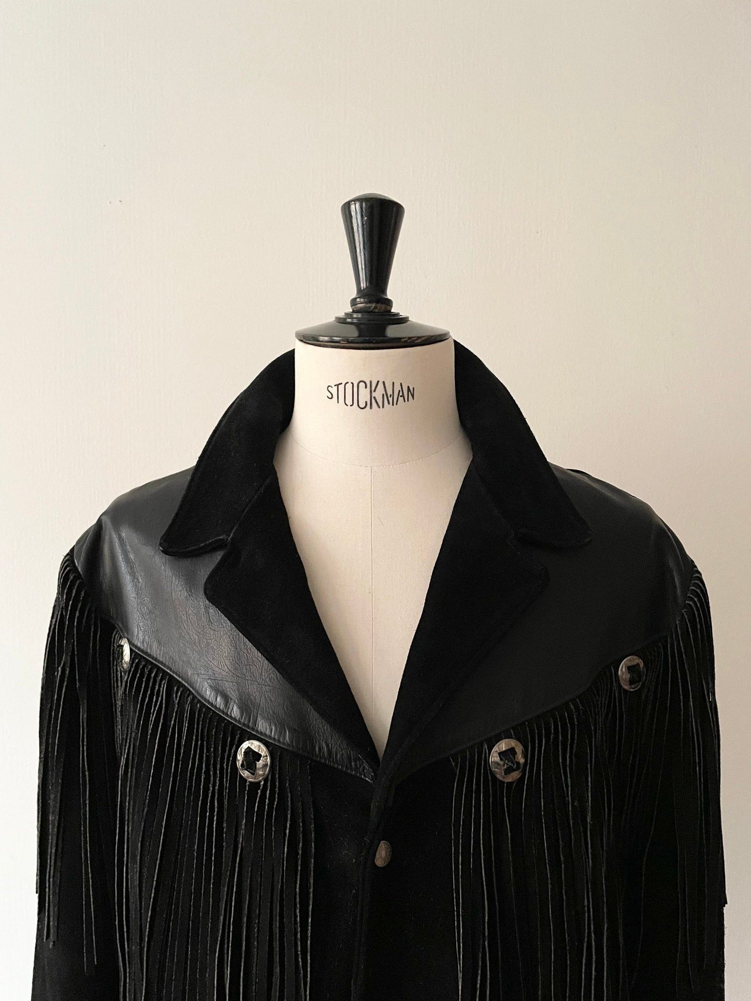 Schott 1980's Schott N.Y.C. Fringe Leather Jacket - Large Size US L / EU 52-54 / 3 - 4 Thumbnail