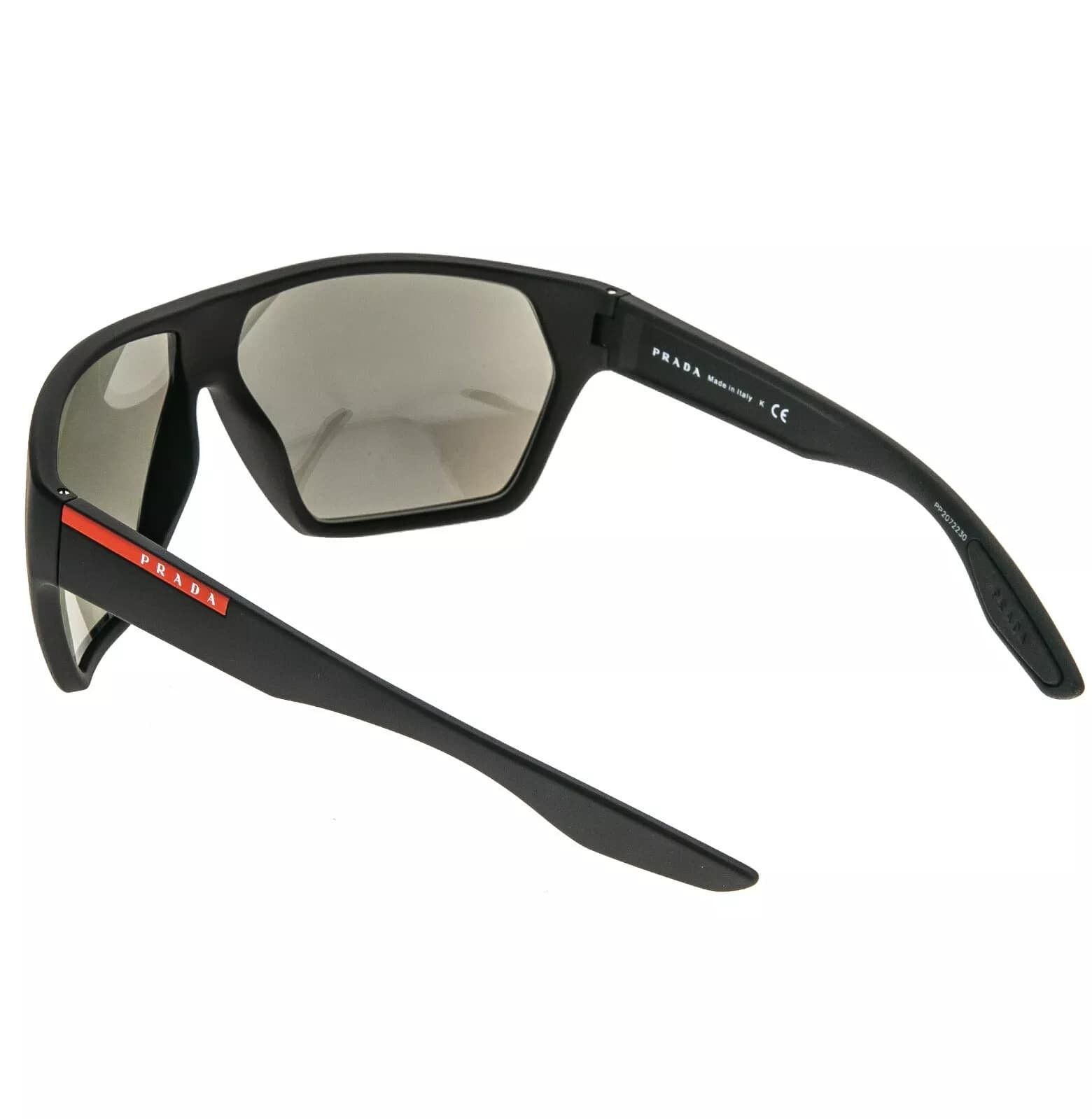 Prada PRADA LINEA ROSSA ACTIVE 08U Black Sport Sunglasses PS08US Size ONE SIZE - 3 Thumbnail