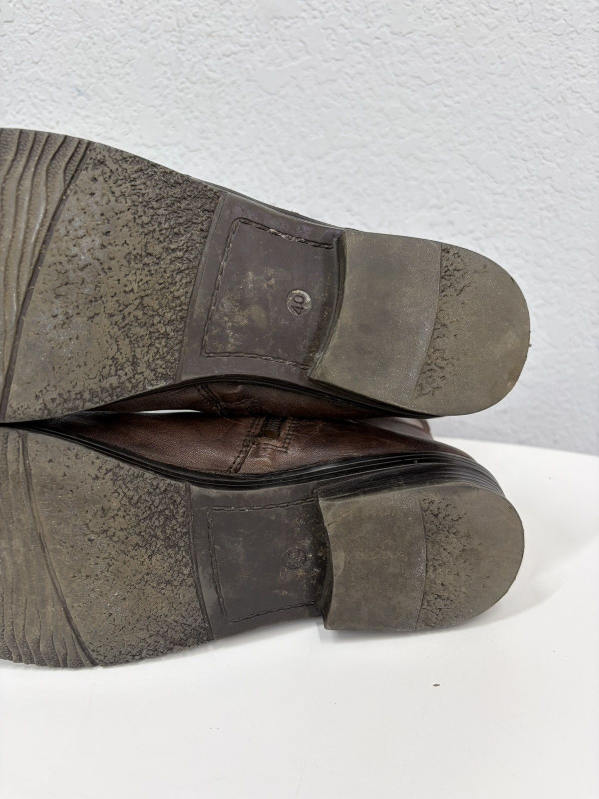 A.S.98 Vintage Like Maison Margiela Belted Leather Biker Boots 00s Size US 8 / EU 41 - 17 Thumbnail
