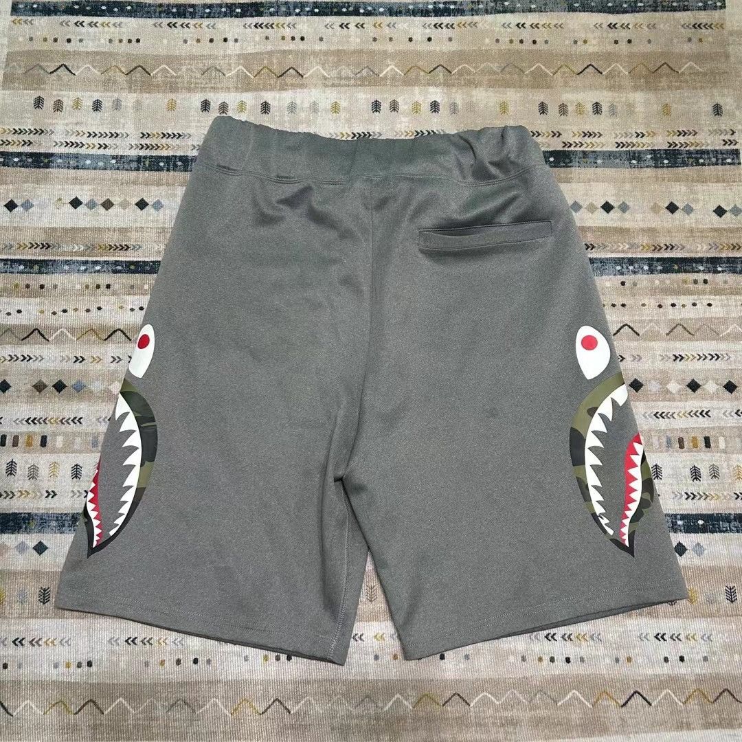 Bape BAPE SHARK SWEAT SHORTS Size US 35 - 2 Thumbnail