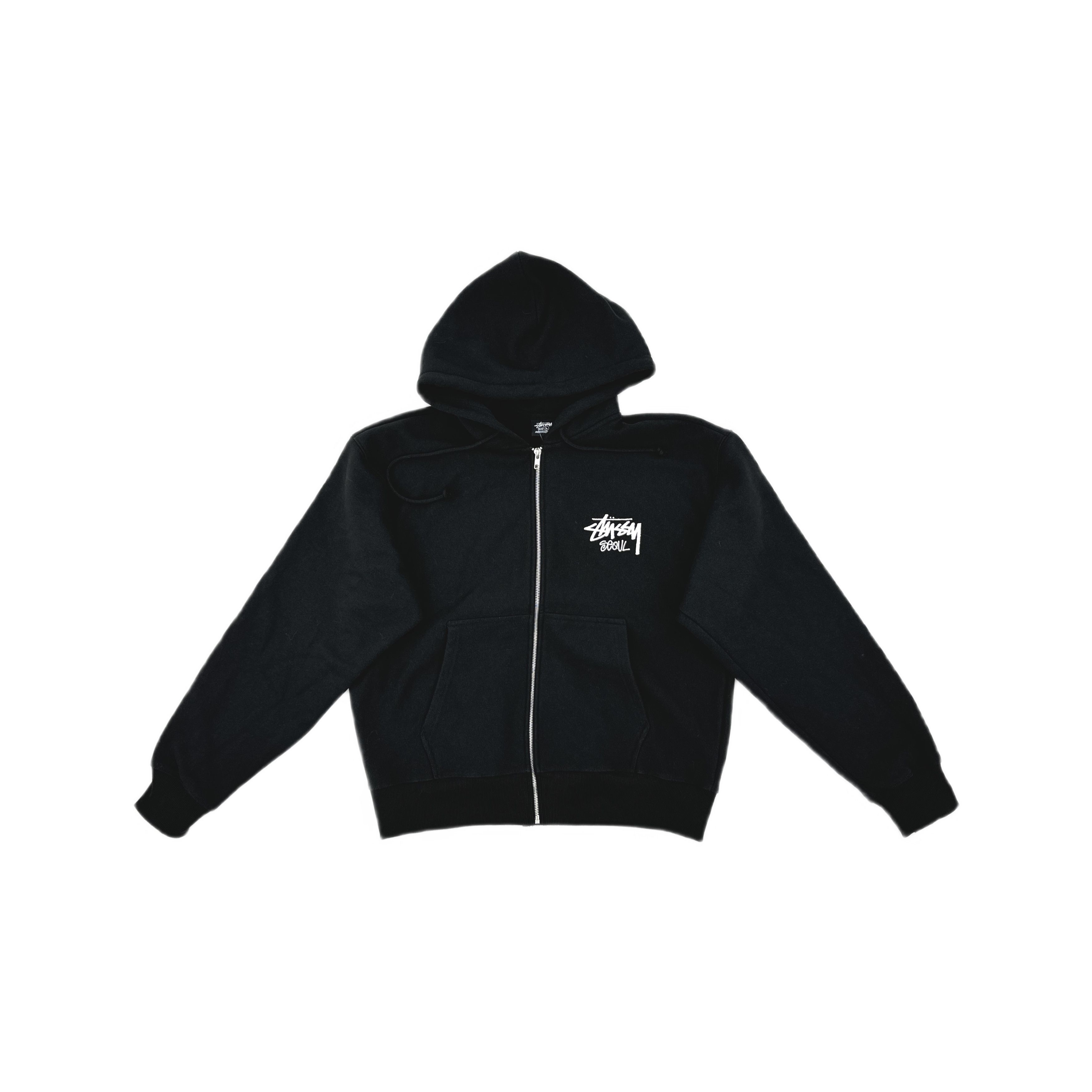 Stussy 黒 L パーカー OSAKA Streetwear × Stussy Black Stussy Osaka Zip Up Hoodie | Grailed