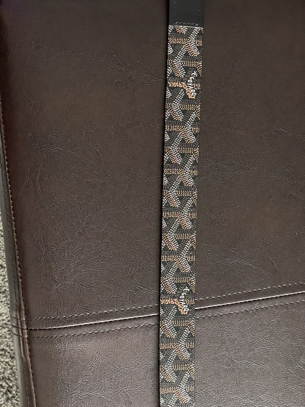 Goyard Goyard Fregate Belt size 90/36 Black Size 36 - 17 Thumbnail