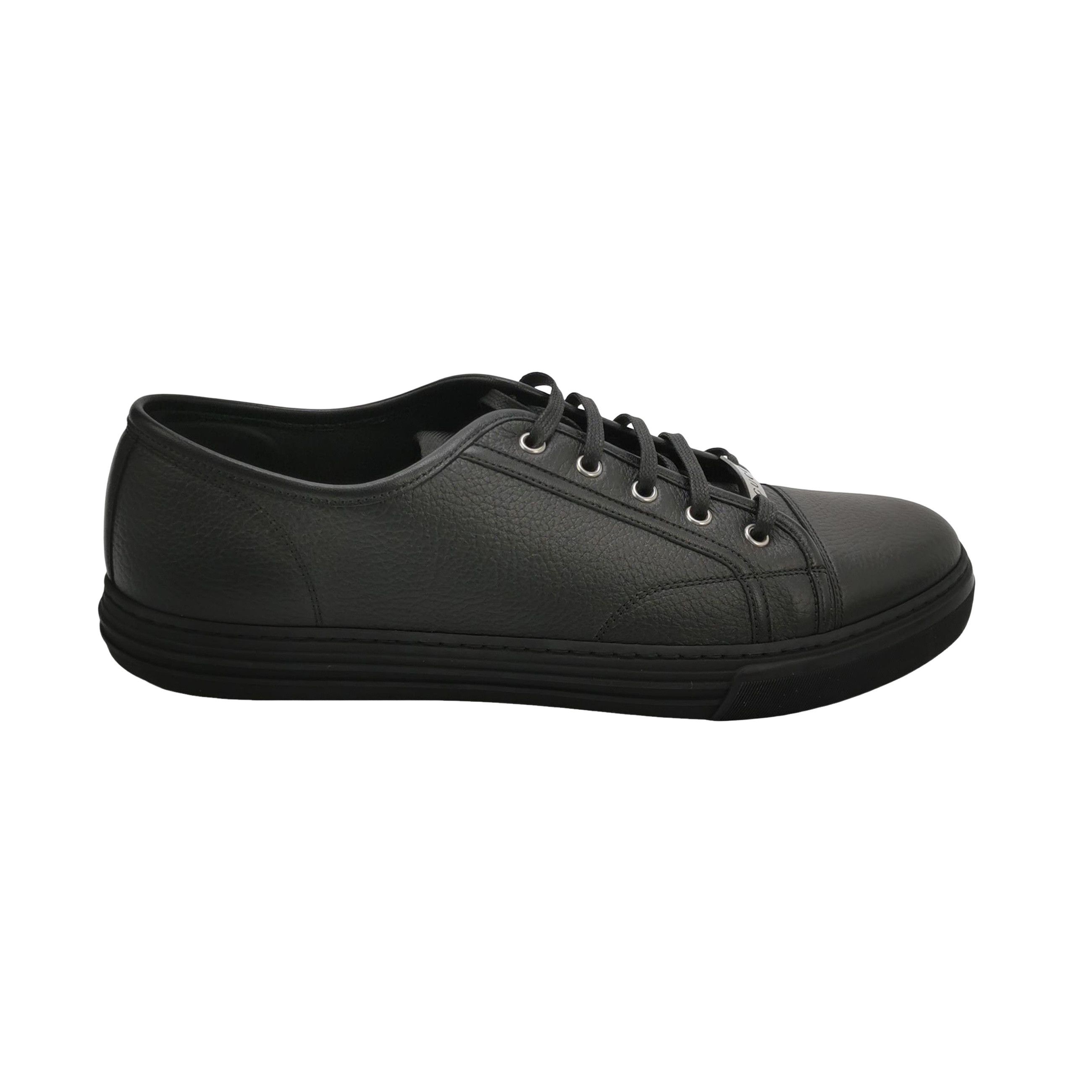 Gucci Gucci Leather Logo Low-Top Sneakers EU 46 Size US 13 / EU 46 - 1 Thumbnail