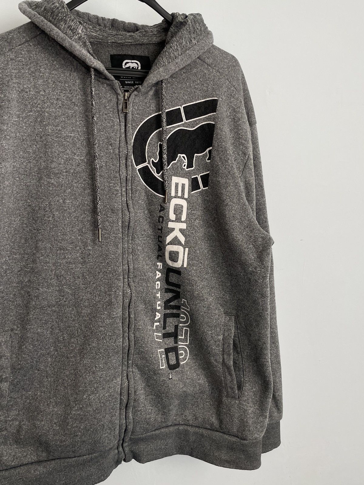 Ecko Unltd. Vintage Y2K Ecko UNLTD Zip Hoodie If Six Was Nine Style Size US XL / EU 56 / 4 - 2 Thumbnail