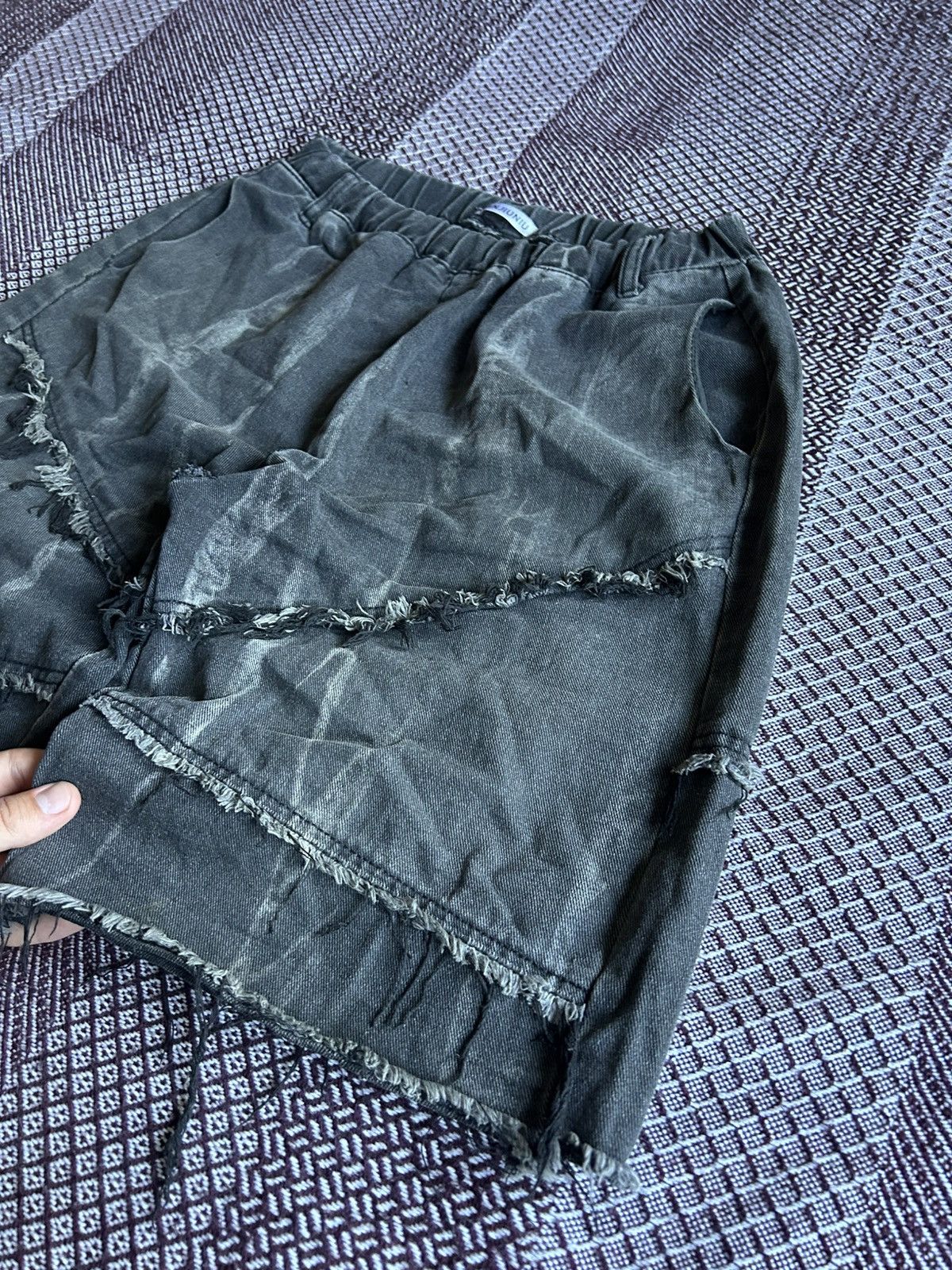 Japanese Brand Vintage Japanese Style Shorts Faded Distressed Washed Unisex Size US 34 / EU 50 - 4 Thumbnail