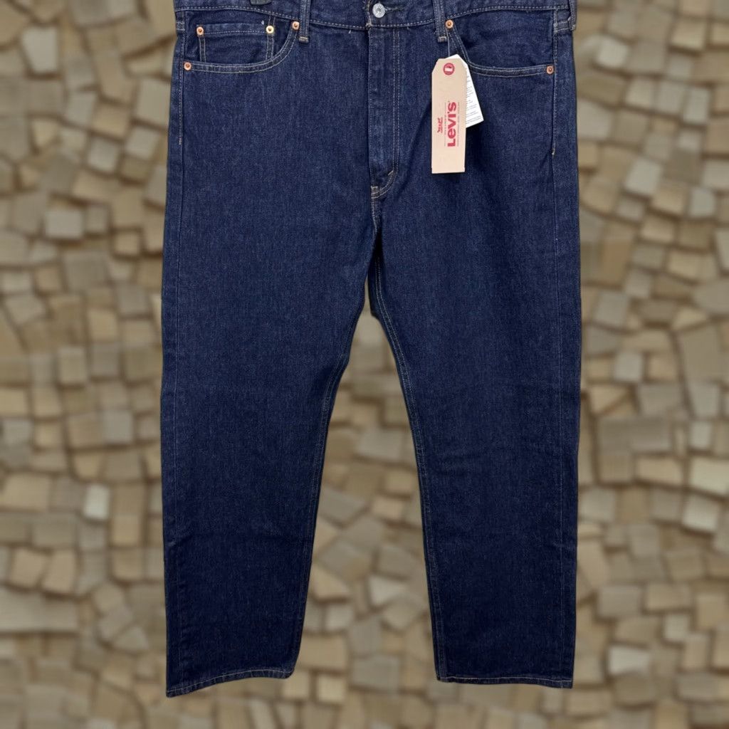 Levi's VINTAGE Levi's 505 Jeans Mens 38x30 Dark Wash Straight Fit Mid-Rise Cotton Denim 80s 90s Retro Casual Size US 38 / EU 54 - 1 Thumbnail