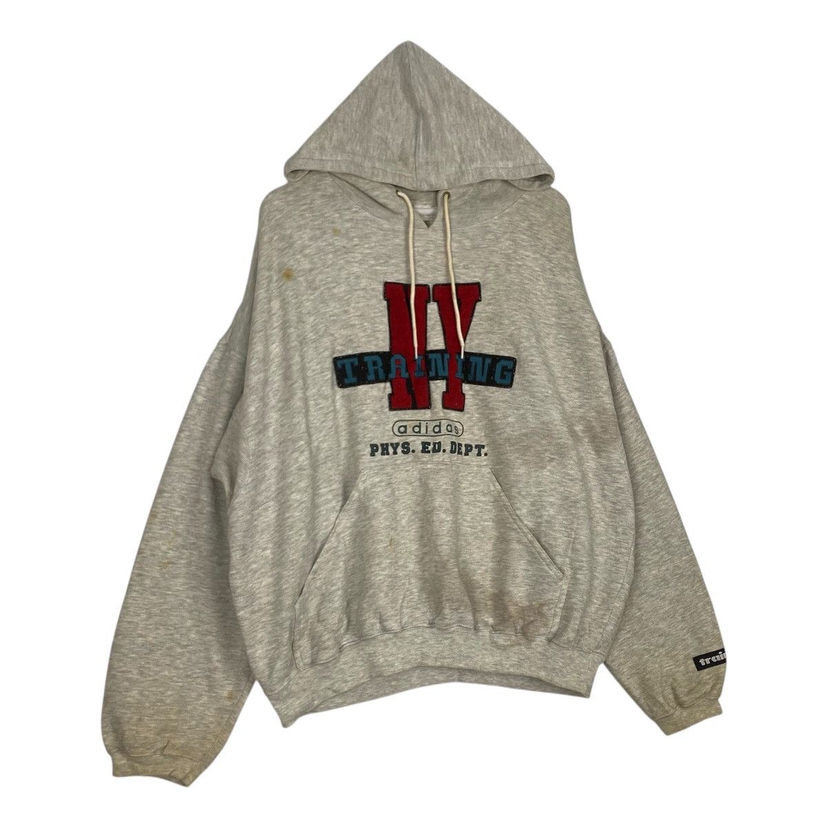 Adidas × Vintage Vintage Hoodie/sweatshirt Adidas Size US L / EU 52-54 / 3 - 4 Thumbnail