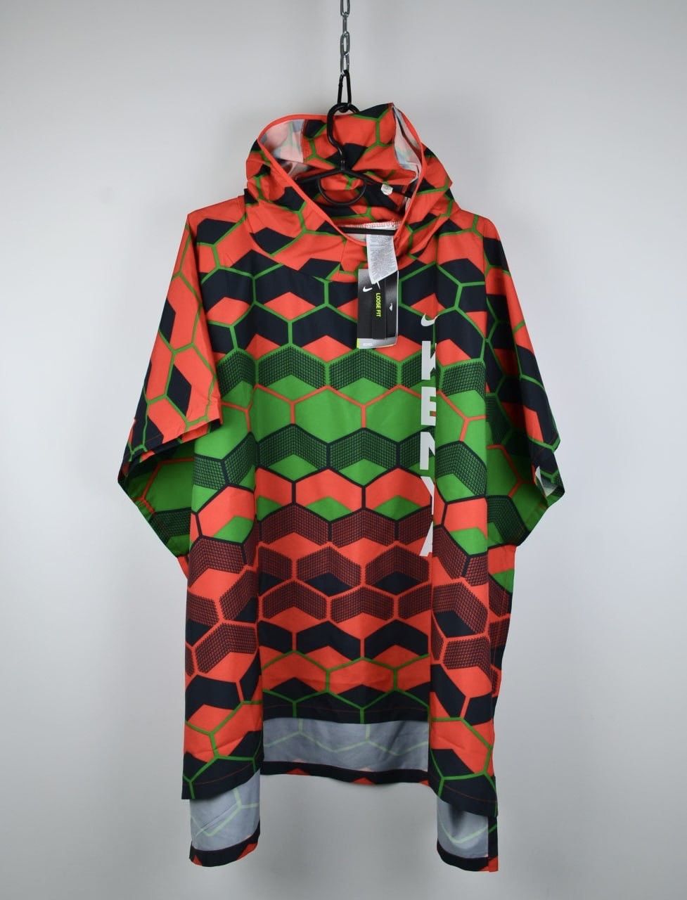 Nike Nike Team Kenya MarathonerRunning Jacket Top Poncho Unisex Size US M / EU 48-50 / 2 - 1 Thumbnail
