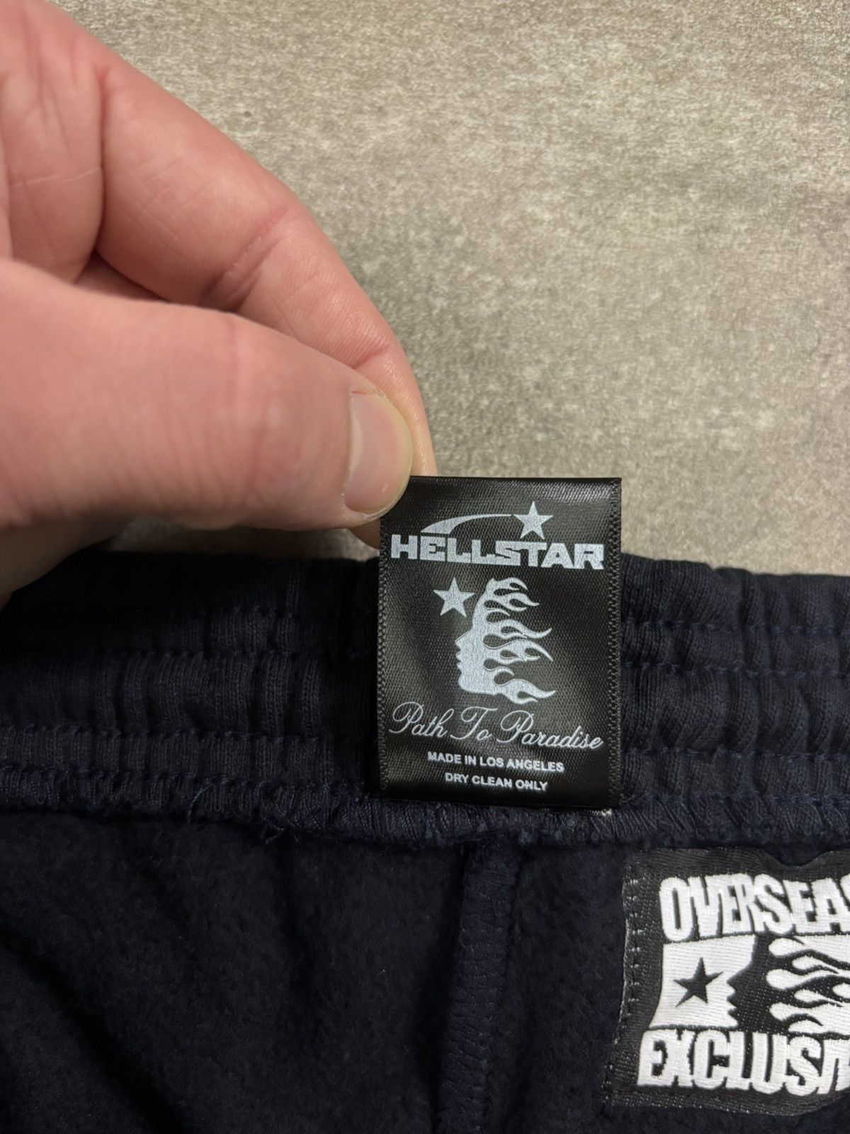 HELLSTAR Hellstar Speed Sweatpants, Navy/Gold Size US 36 / EU 52 - 7 Thumbnail