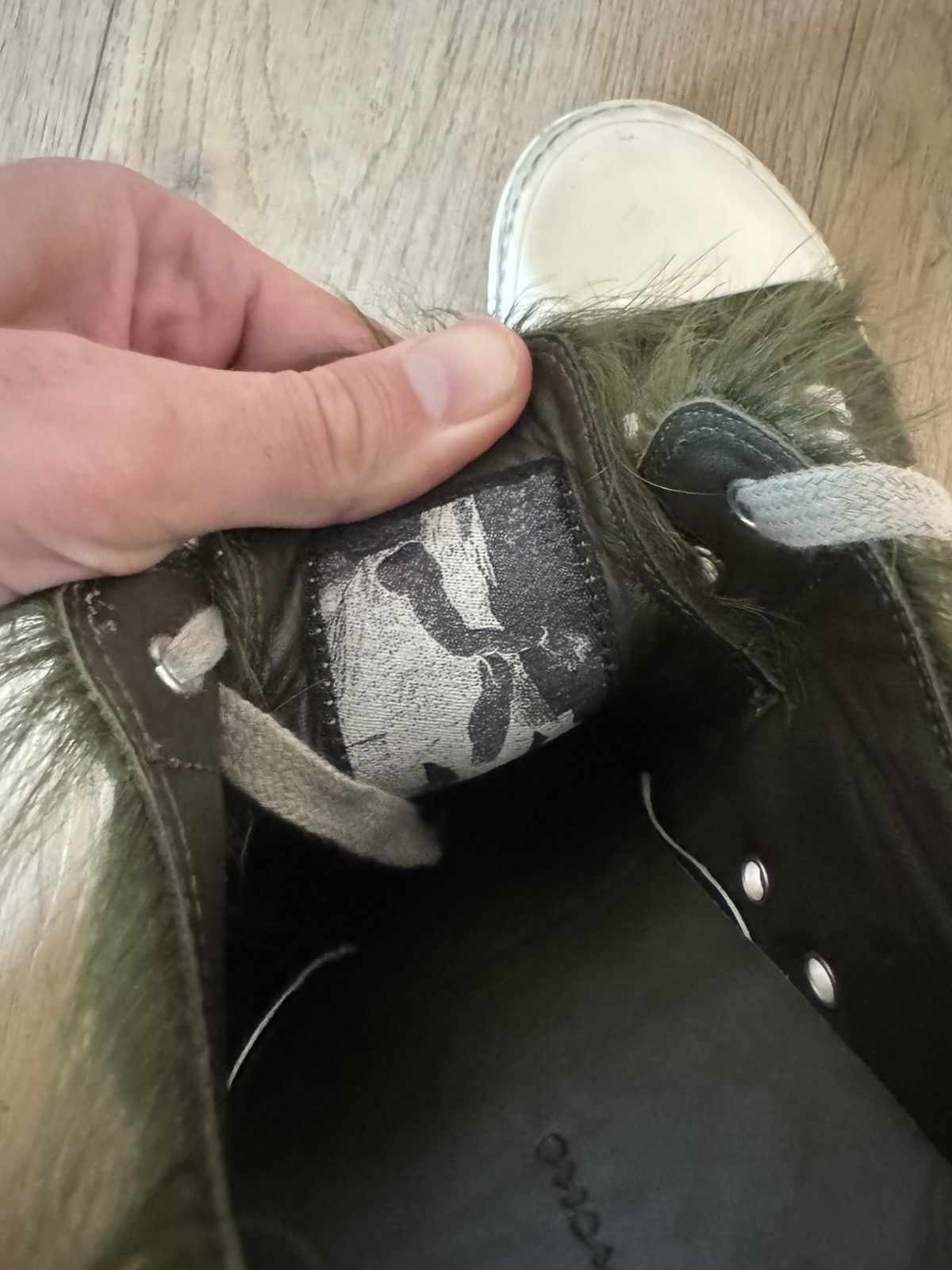 Rick Owens Ponyhair ramones grinch Size US 7 / EU 40 - 8 Thumbnail