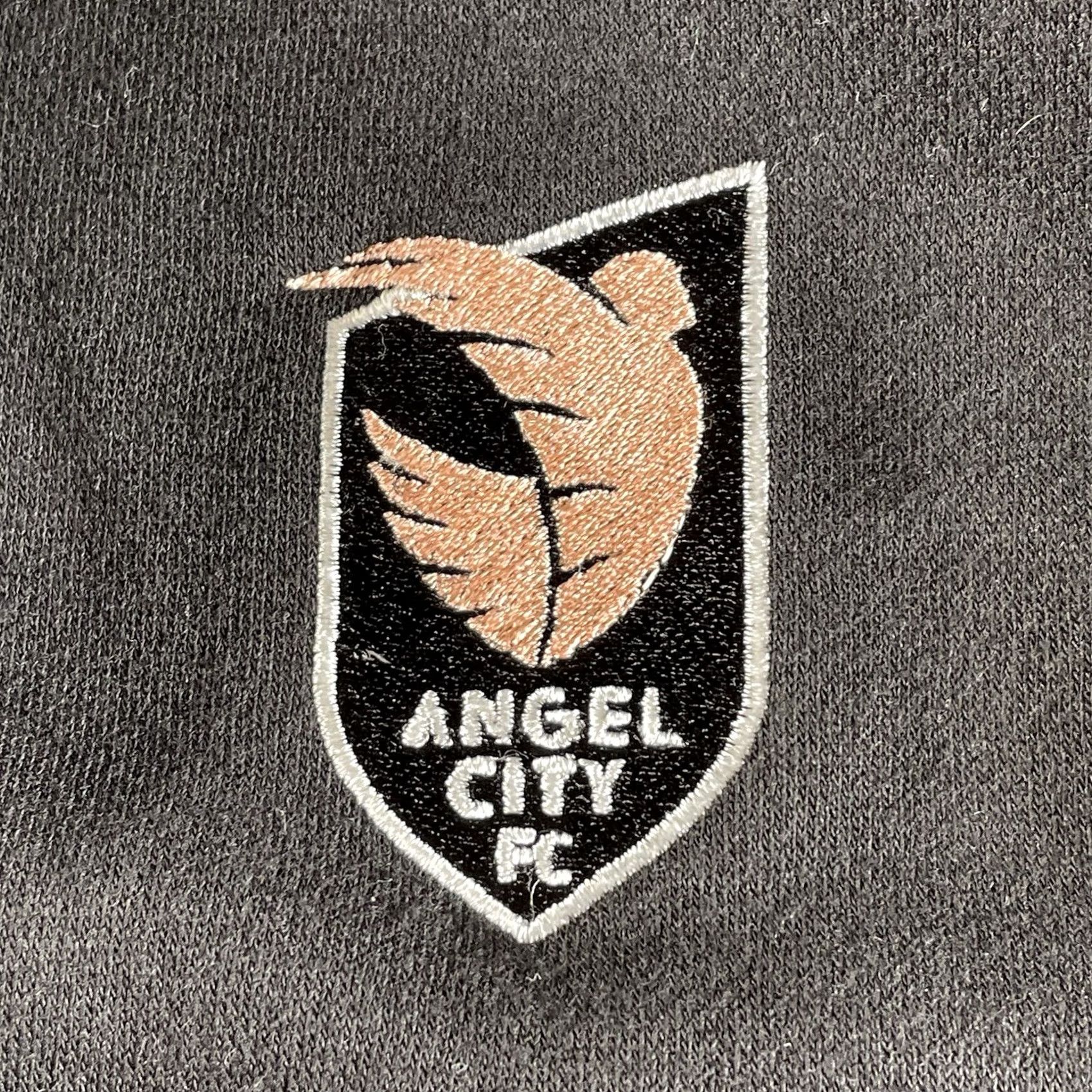 Vintage Angel City FC Hoodie Mens M Zip Up Embroidered Los Angeles Soccer Size M / US 6-8 / IT 42-44 - 2 Thumbnail