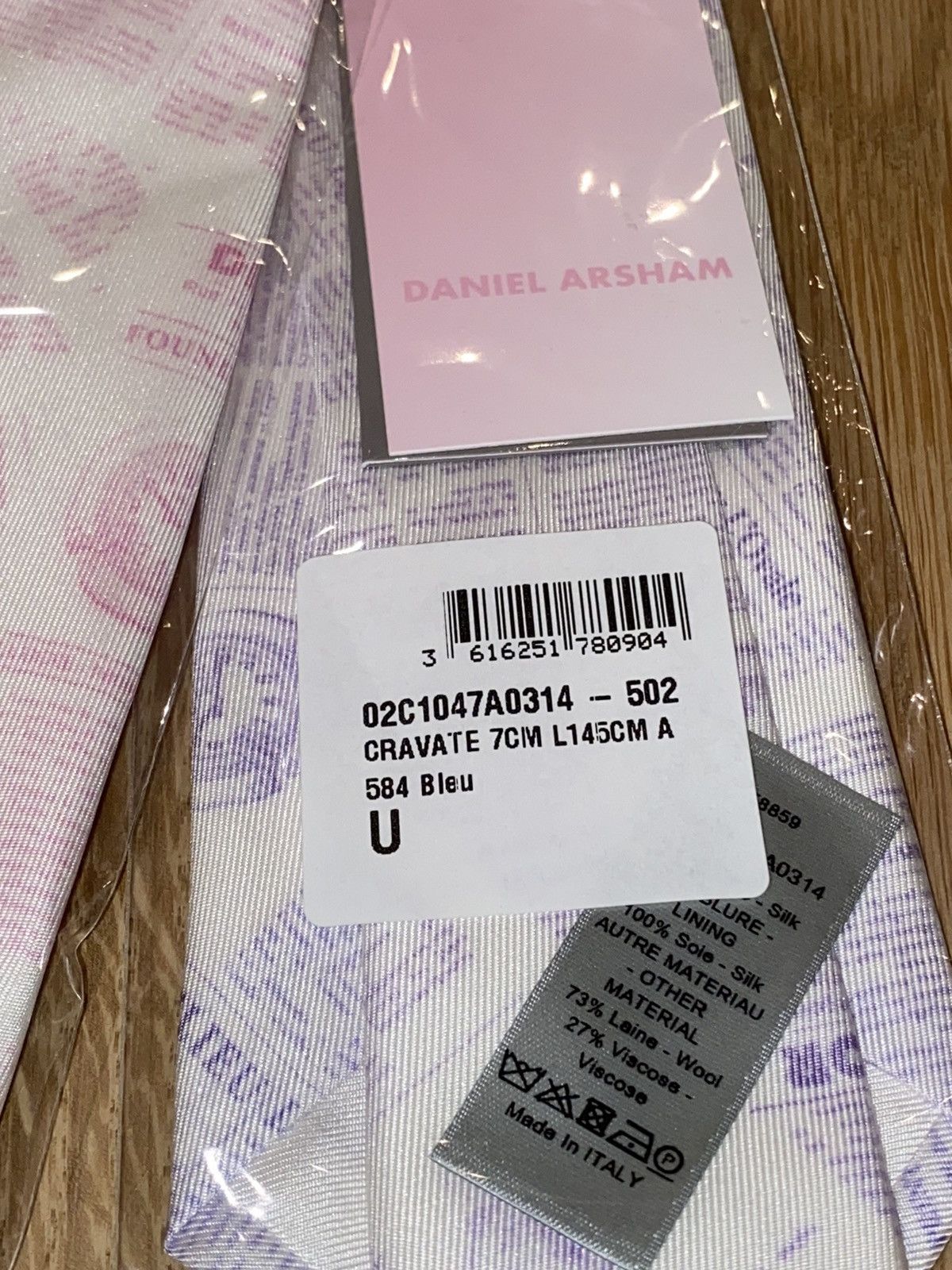 Daniel Arsham × Dior Daniel Arsham x Dior Tie Color Newspaper Size ONE SIZE - 6 Thumbnail