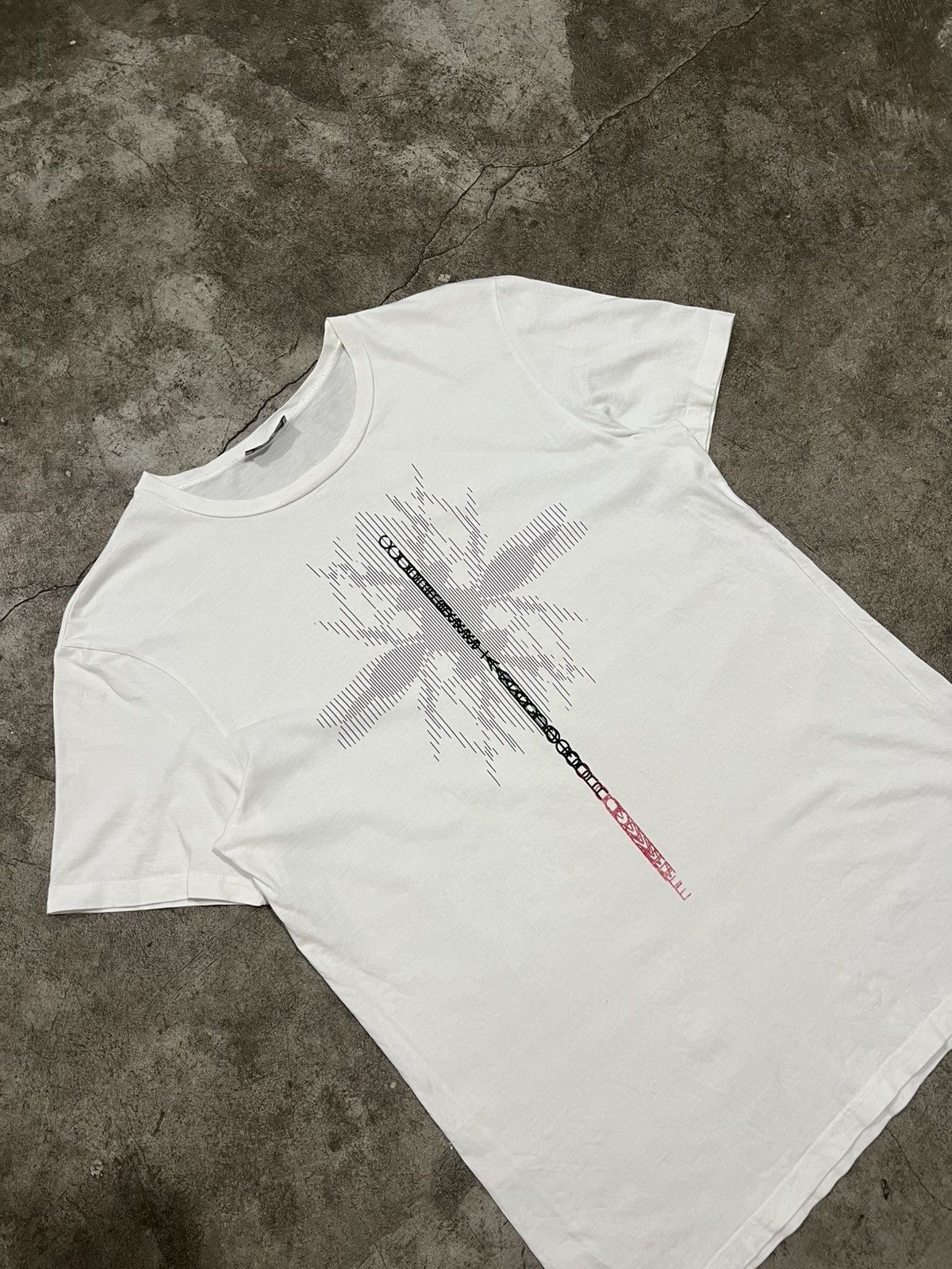 Dior Homme Hedi Slimane Era Big Logo Bee T-Shirt, image size:1200x1600