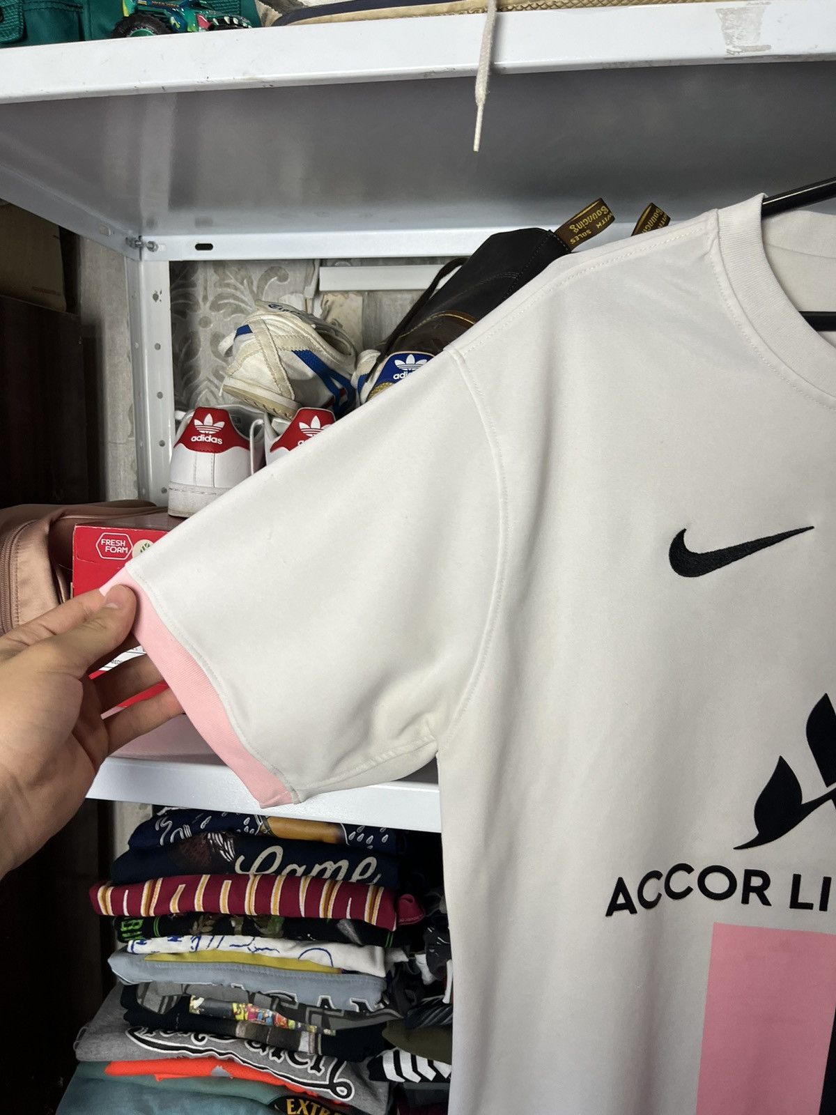 Vintage Nike PSG Paris Saint Germain Kit Jersey 2021-2022 Shirt Away Size US L / EU 52-54 / 3 - 4 Thumbnail