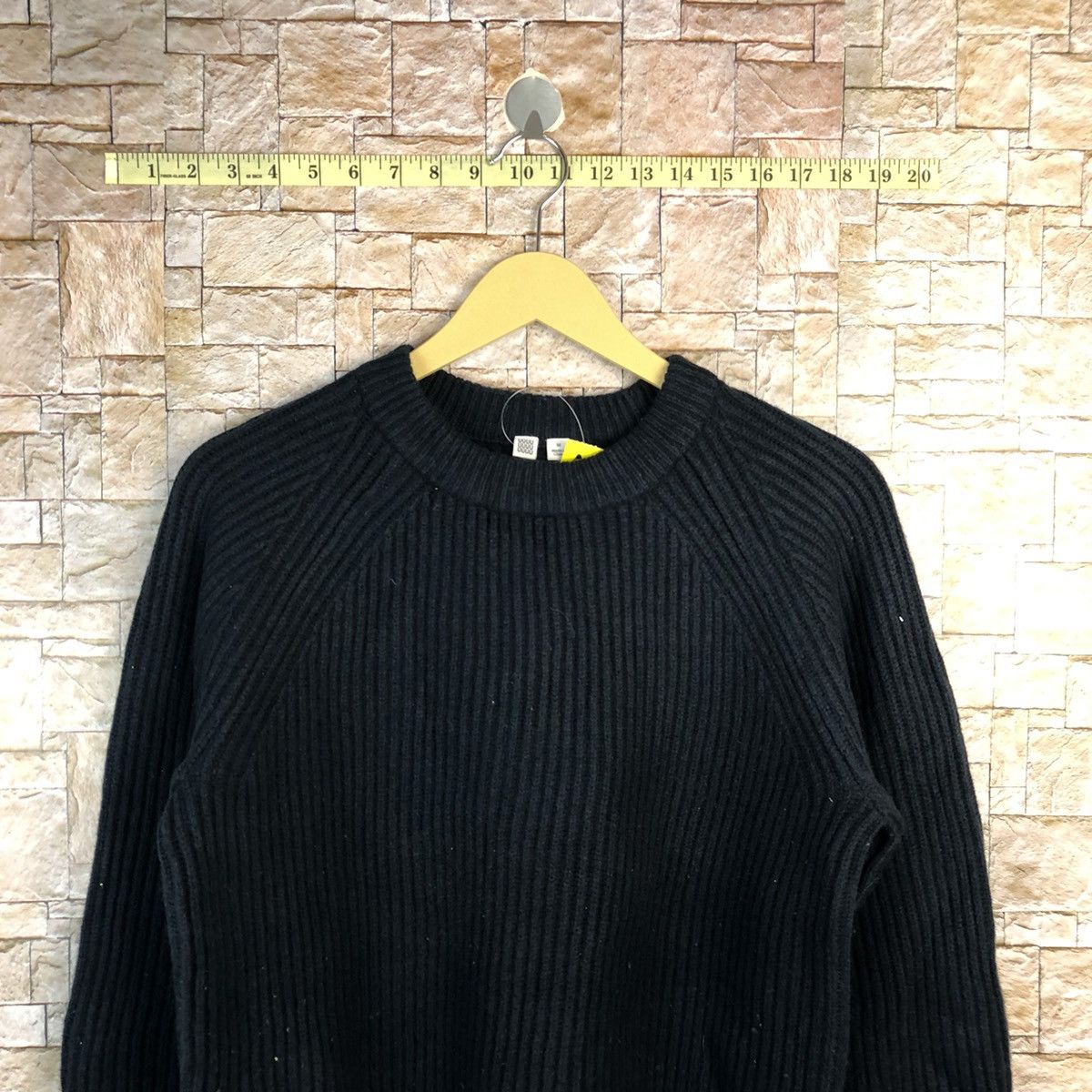 Undercover × Uniqlo DL Uniqlo X Undercover Black Knitwear sweatshirt #A811 Size US M / EU 48-50 / 2 - 2 Thumbnail