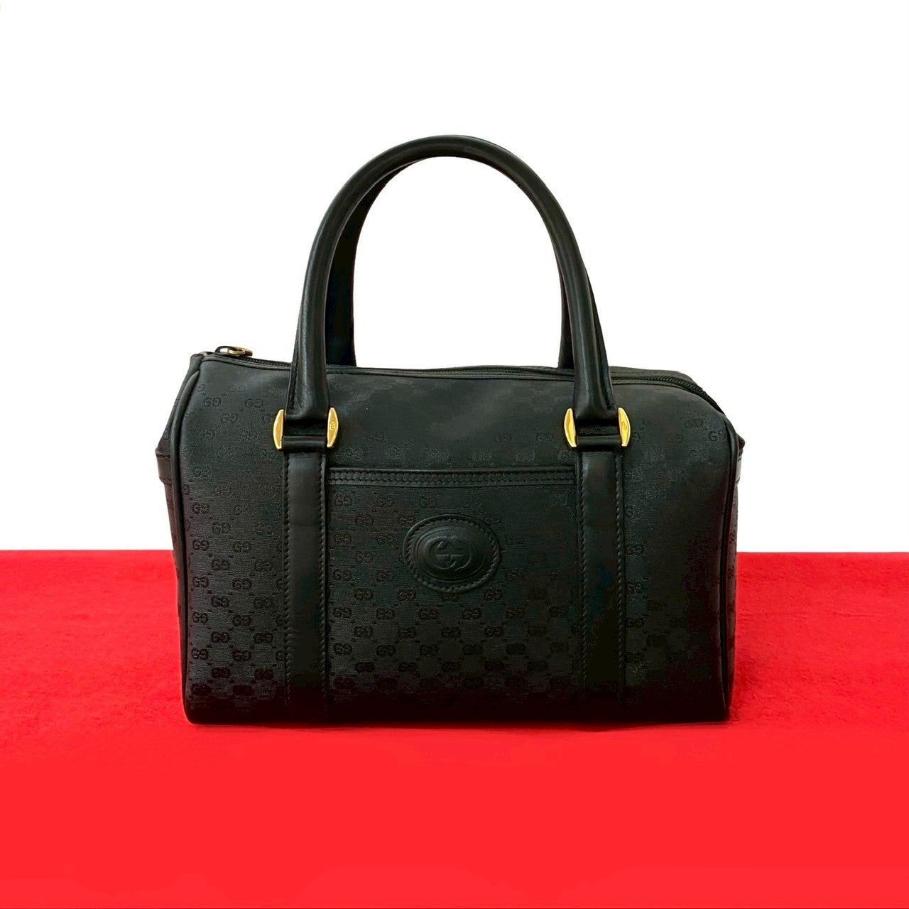 Gucci Gucci Handbag Black Leather Size ONE SIZE - 1 Thumbnail