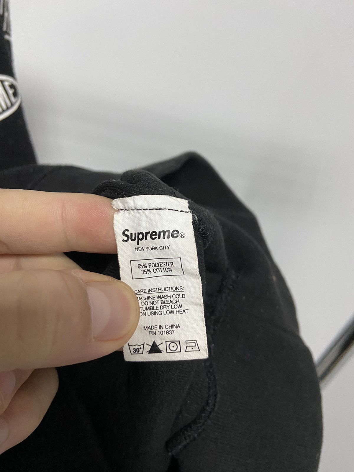 Supreme × Vintage Supreme vintage sweatshirt monogram reversible doubleside Size US S / EU 44-46 / 1 - 10 Thumbnail