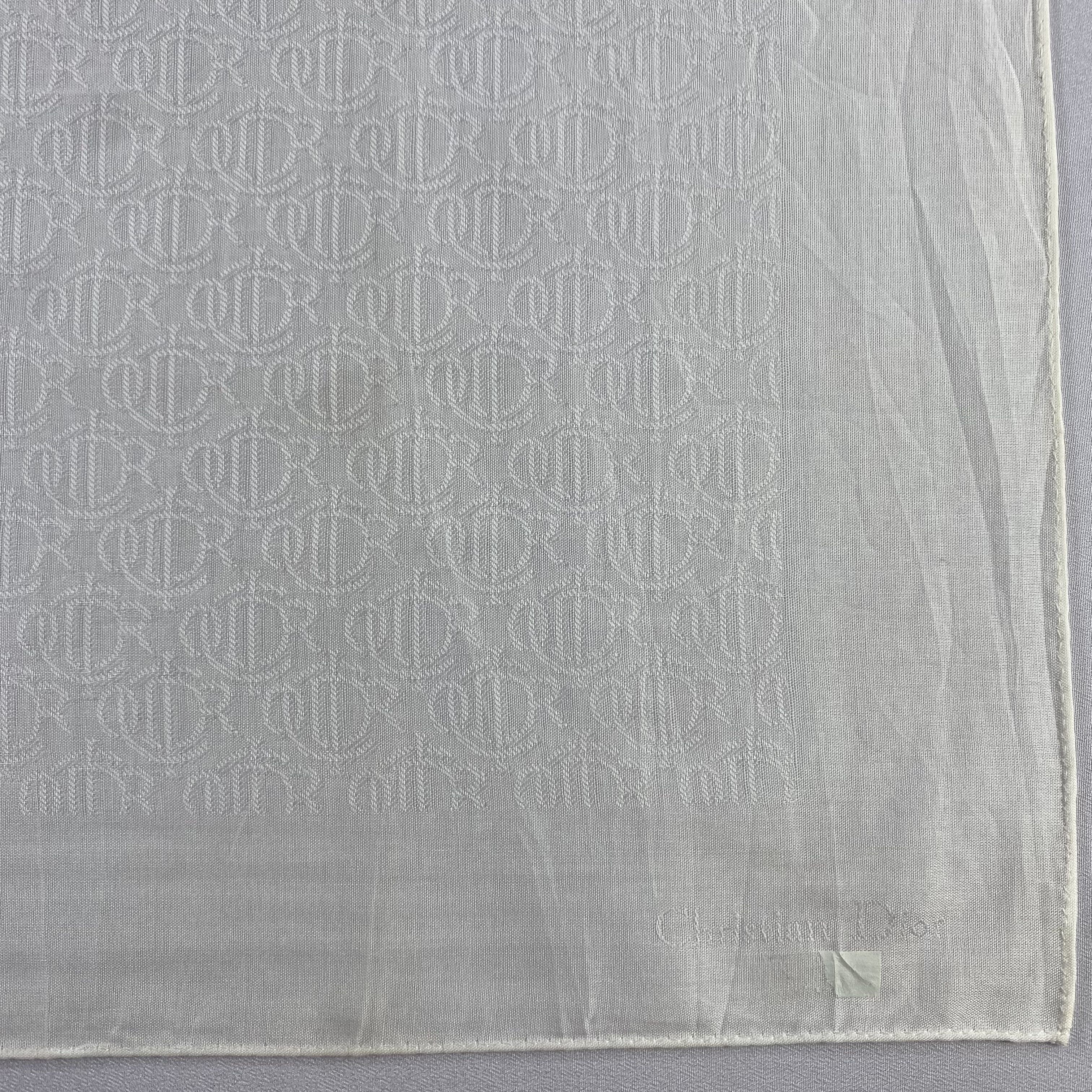 Vintage Christian Dior Monsieur Handkerchief / Neckerchief-P686 Size ONE SIZE - 3 Thumbnail