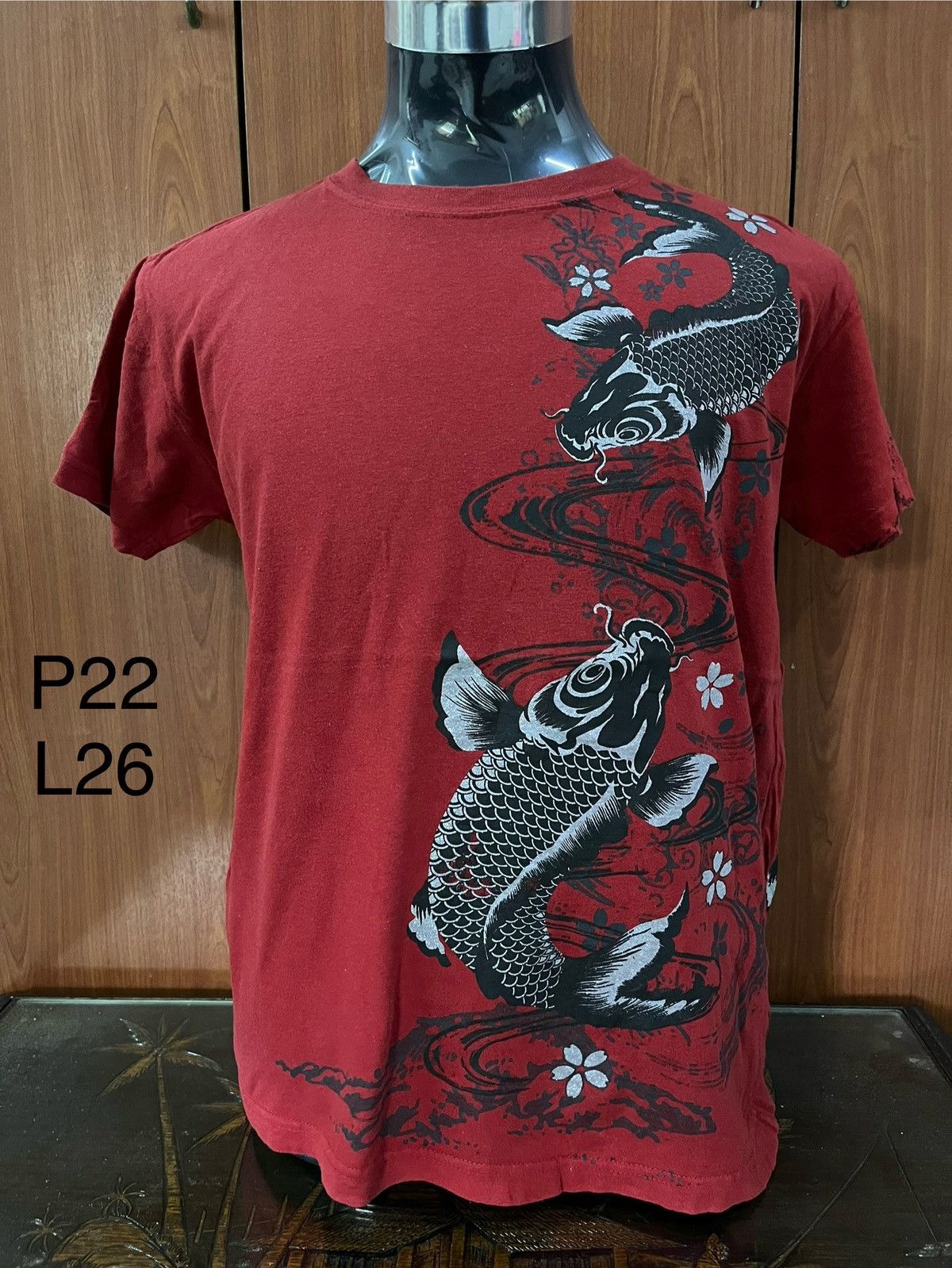 Japanese Brand SUKAJAN TEE Size US L / EU 52-54 / 3 - 1 Thumbnail