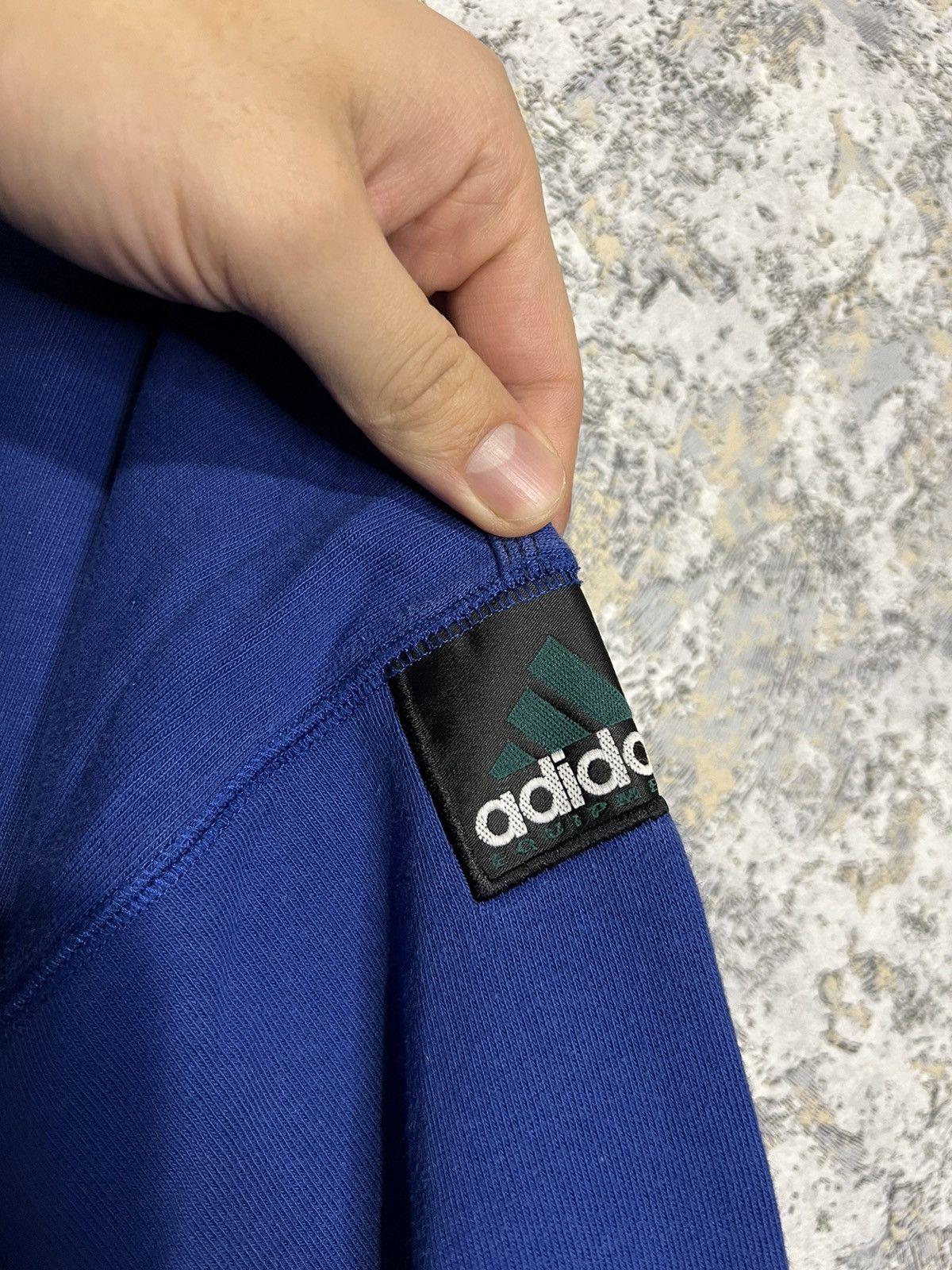 Adidas × Vintage Vintage Adidas Equipment Big Logo Sweatshirt Oversized 90s Size US M / EU 48-50 / 2 - 3 Thumbnail