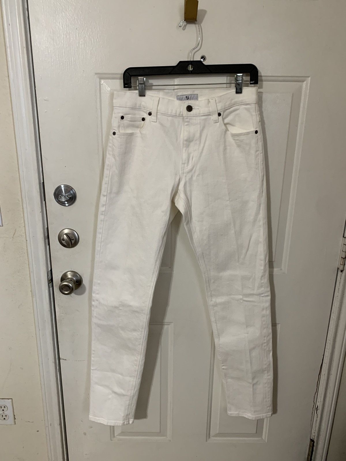 Jil Sander × Uniqlo Selvedge denim Skinny straight leg jeans Size US 30 / EU 46 - 1 Thumbnail