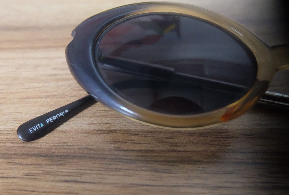Designer Evita Peroni Transparent Yellow Cat-Eye Sunglasses Size ONE SIZE - 2 Thumbnail