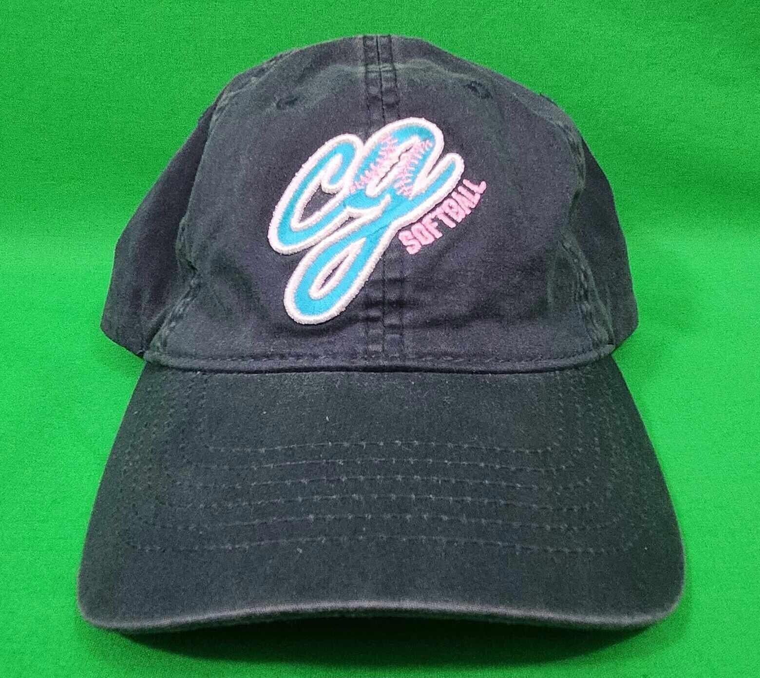 Designer Stylish Black Softball Cap with Embroidered Design Size ONE SIZE - 1 Thumbnail