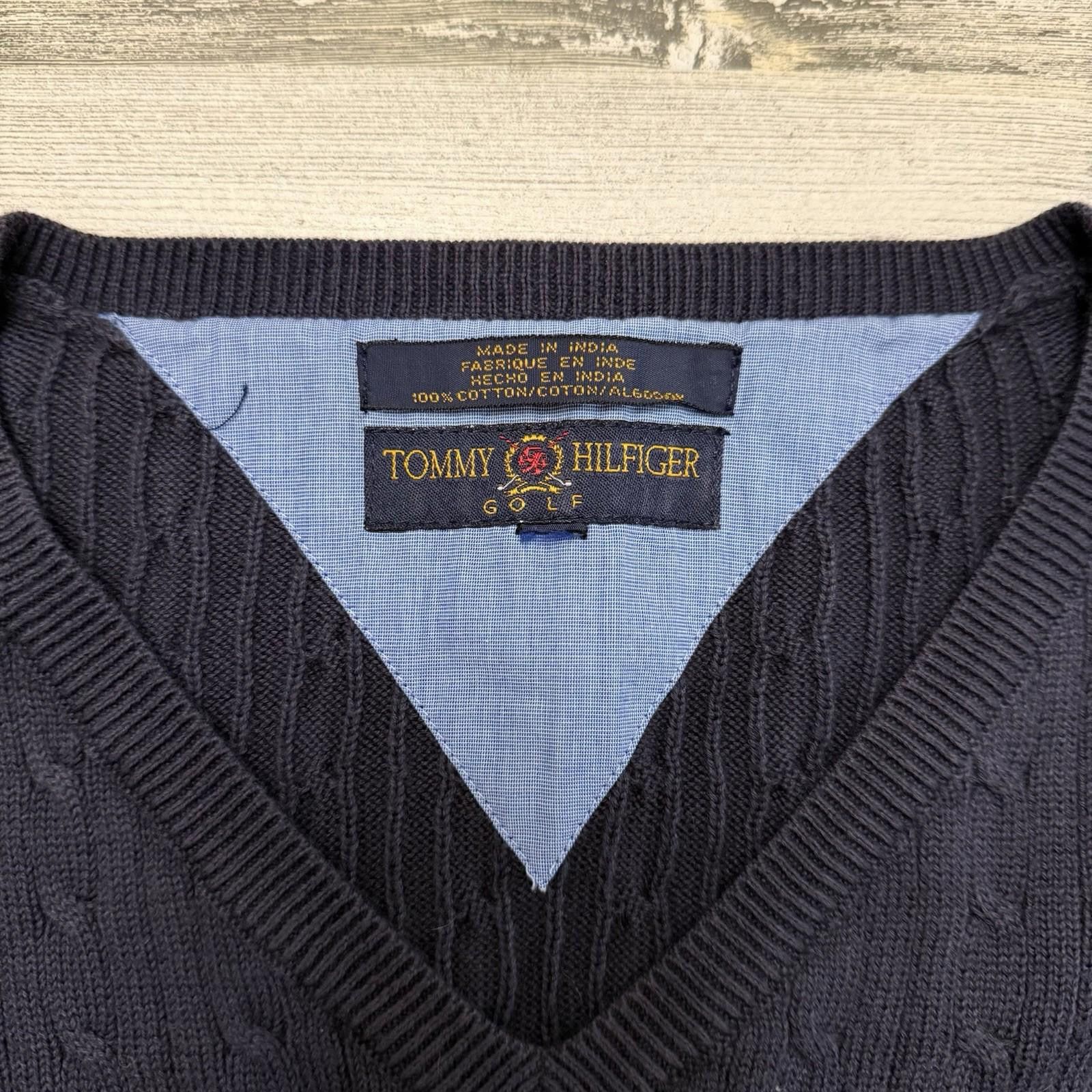Tommy Hilfiger Tommy womens 2001 pine needles golf Sweater Size M / US 6-8 / IT 42-44 - 4 Thumbnail