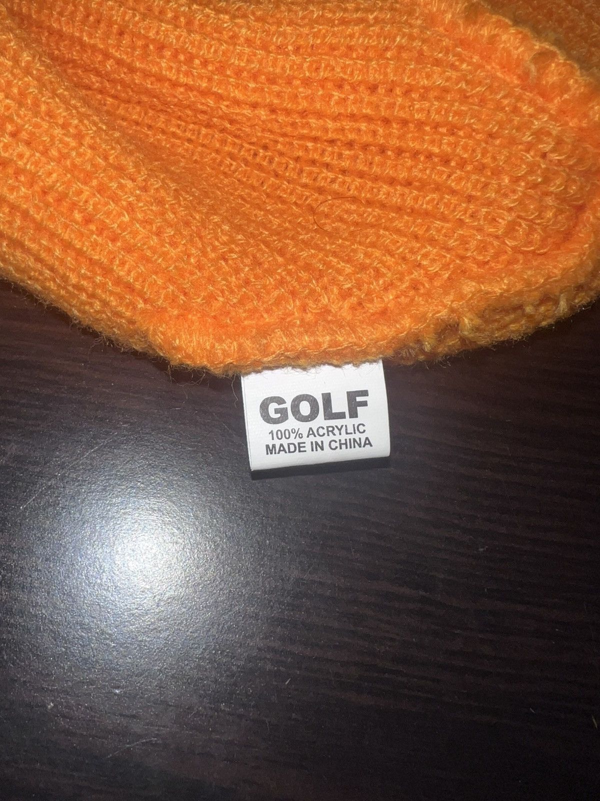 Golf Wang Golf Wang Orange Beanie Size ONE SIZE - 3 Thumbnail