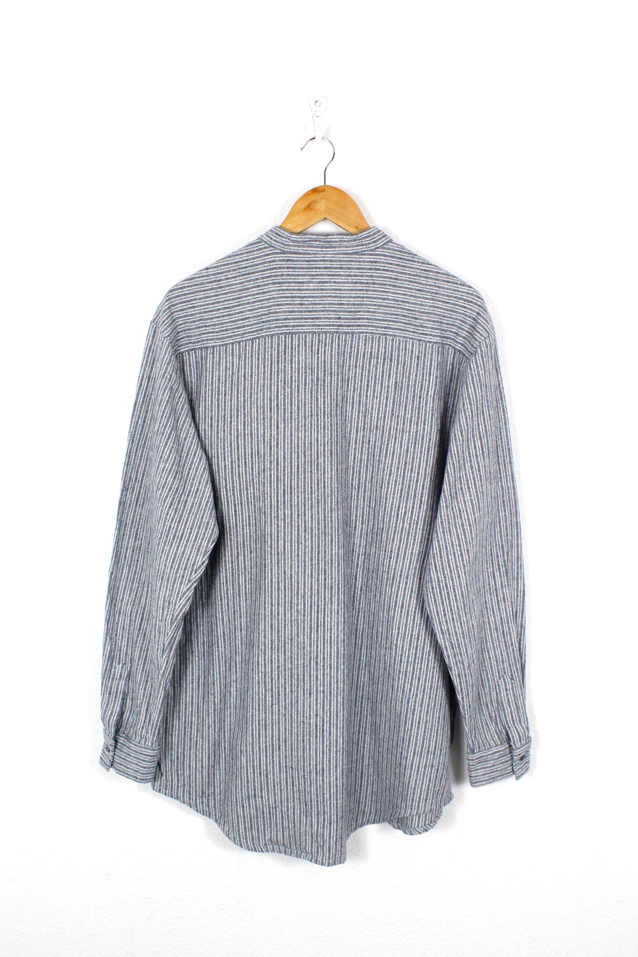 Flannel × Lee Lee Valley Grandfather Striped Flannel Shirt Size US L / EU 52-54 / 3 - 5 Thumbnail