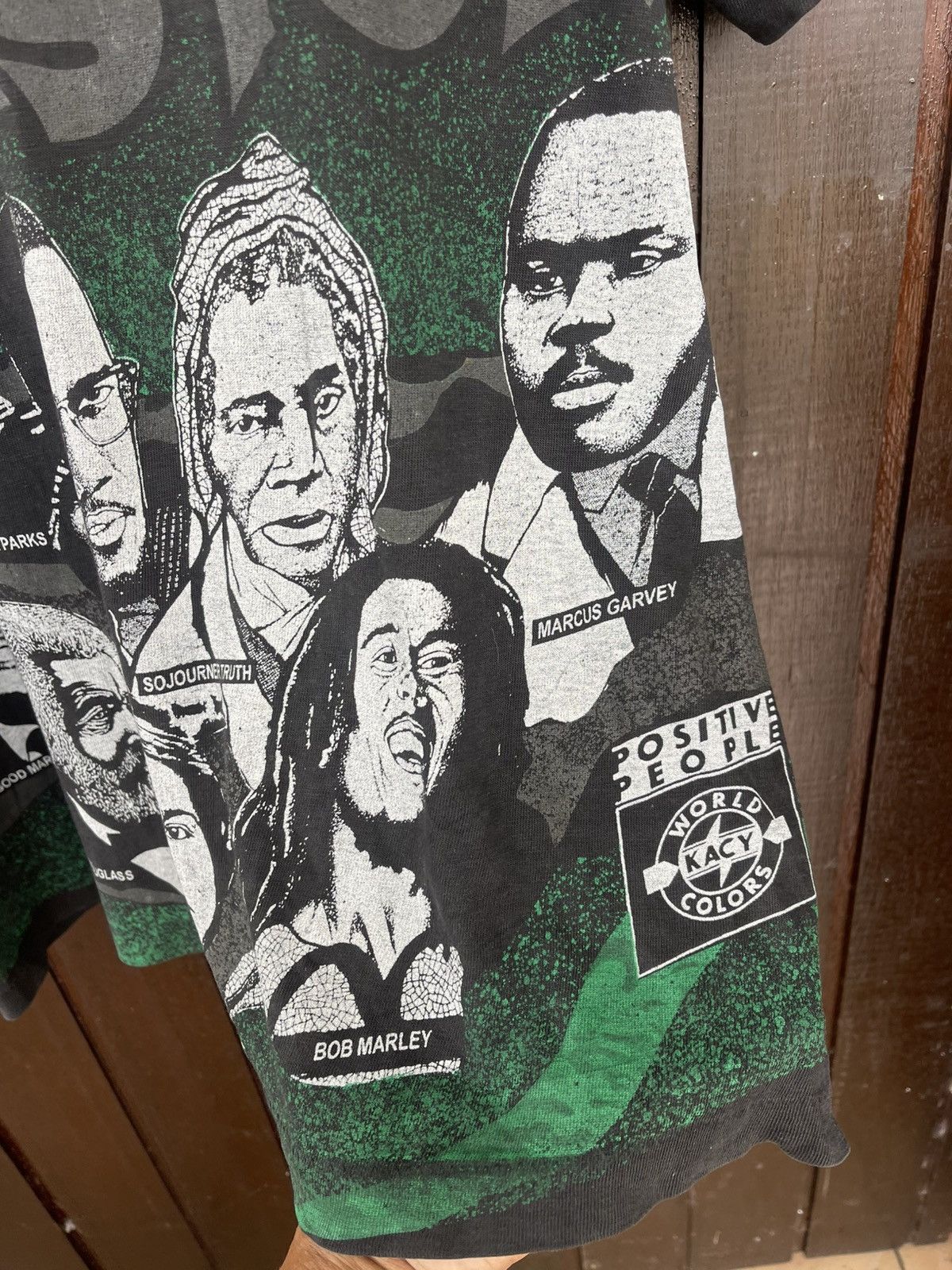 Band Tees Rare Vintage 90s Band tee Bob marley Malcom x Size US XL / EU 56 / 4 - 9 Thumbnail