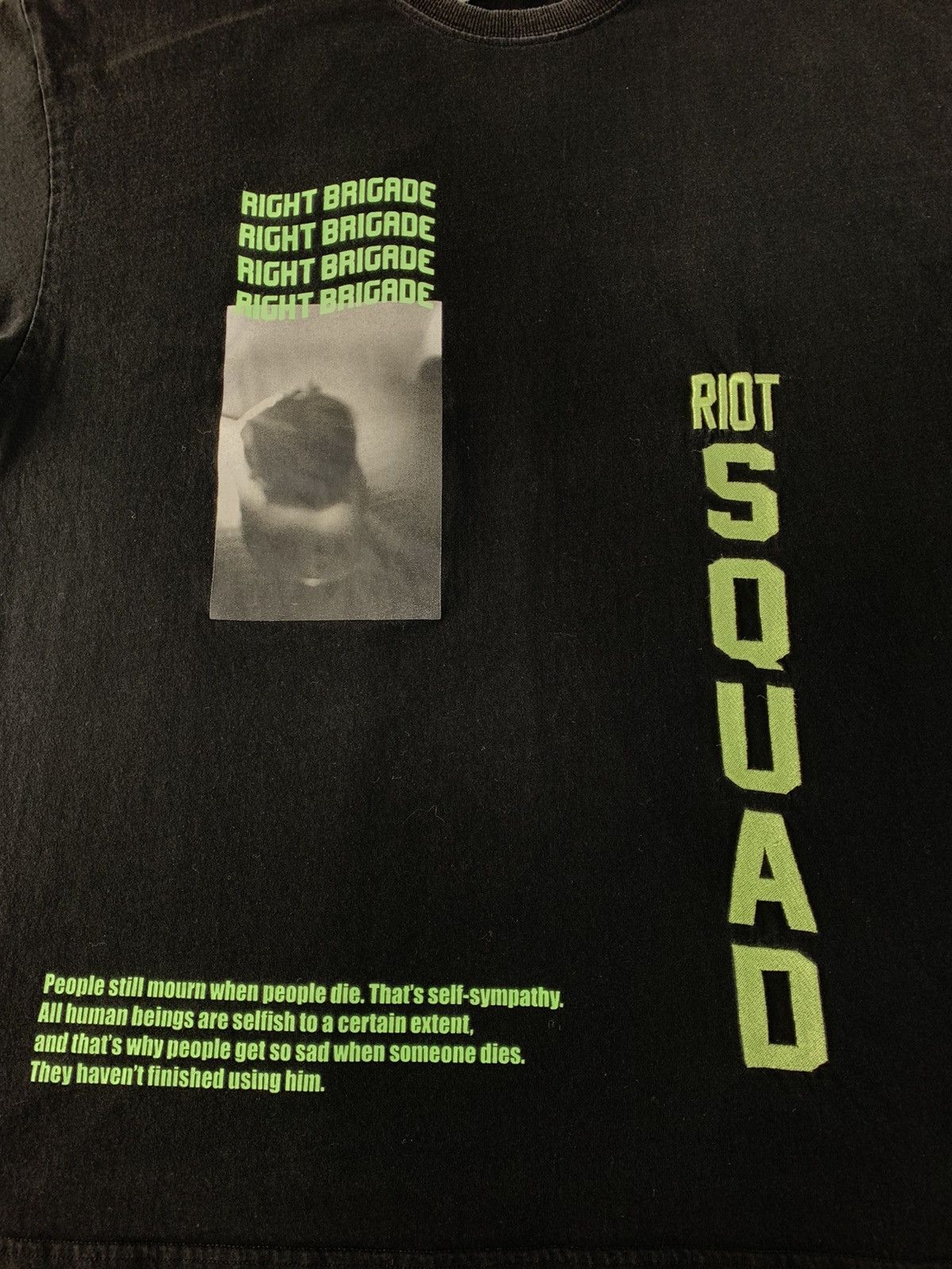Japanese Brand Jouetie Tokyo Follow Riot Squad Right Brigade Wacko Maria Size US L / EU 52-54 / 3 - 4 Thumbnail