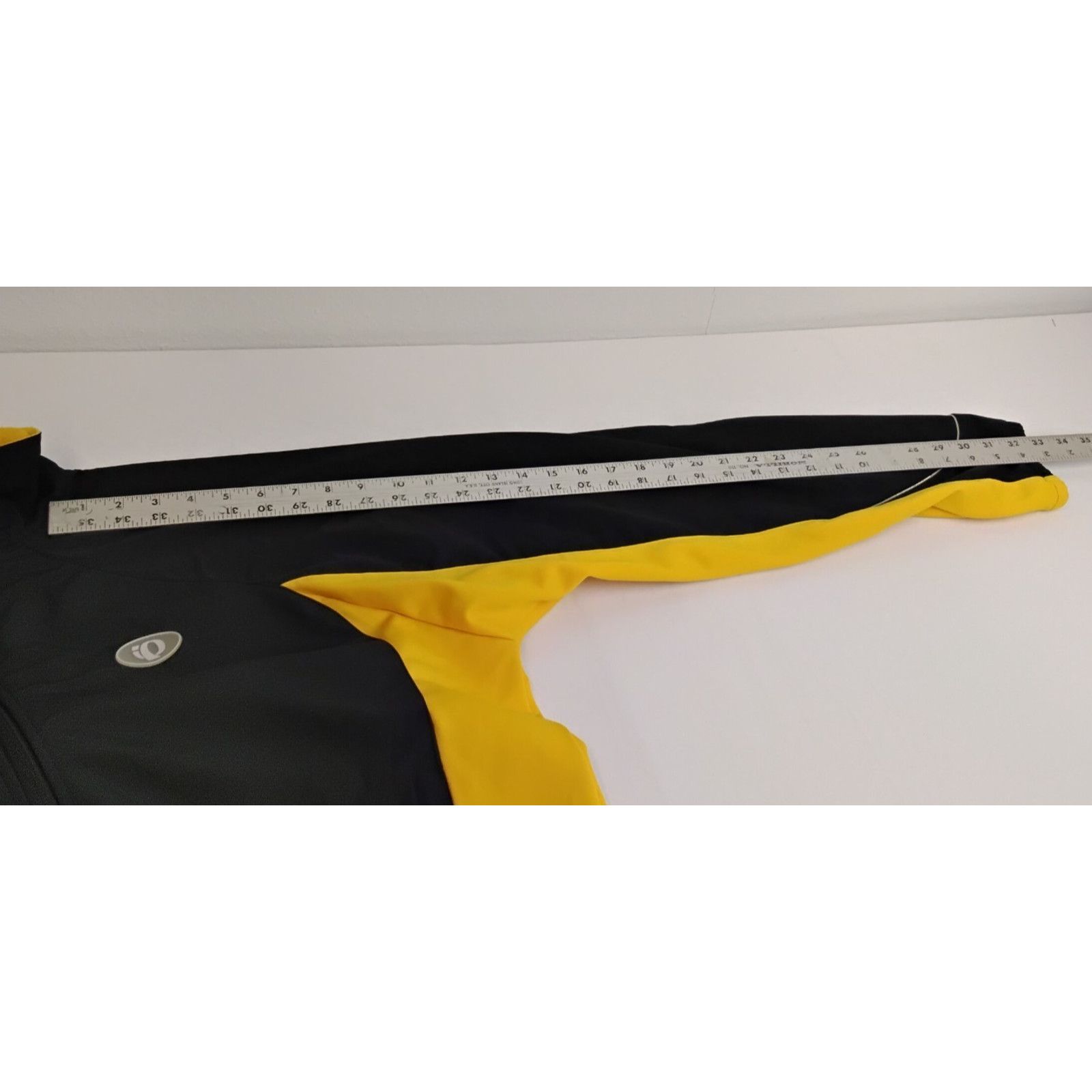PEARL iZUMi Pearl Izumi Softshell Cycling Jacket Men's L Black/ Yellow Size US L / EU 52-54 / 3 - 12 Thumbnail