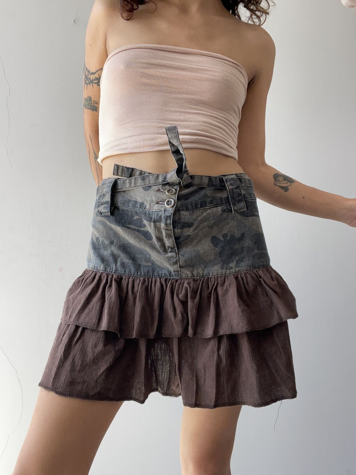 Vintage Y2k mini skirt Size 27" / US 4 / IT 40 - 2 Thumbnail