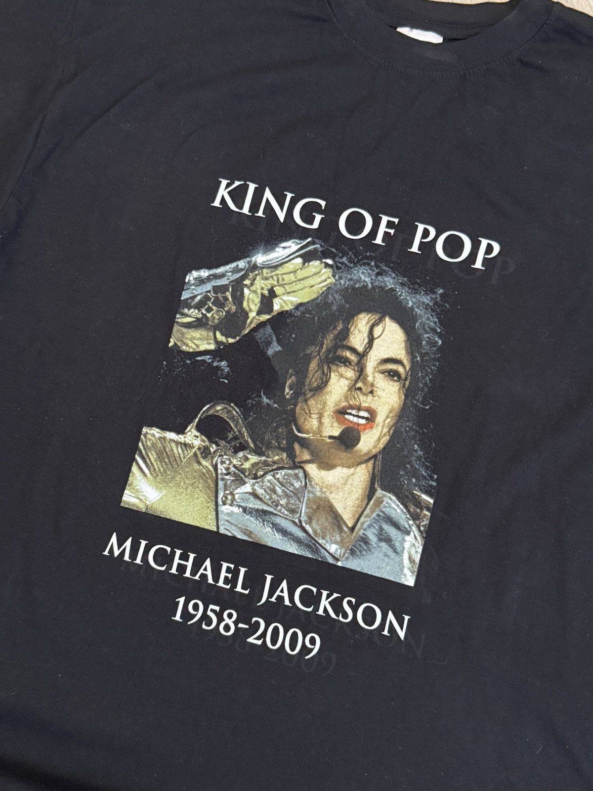 Band Tees 🔷Vintage Michael Jackson King of Pop T-shirt🔷 Size US L / EU 52-54 / 3 - 2 Thumbnail